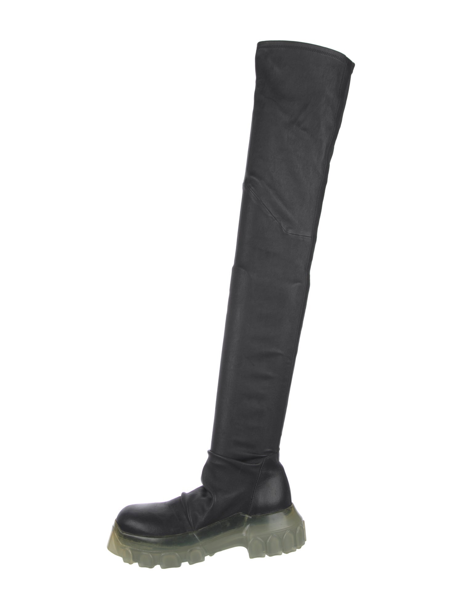 Rick Owens Leather Sock Boots