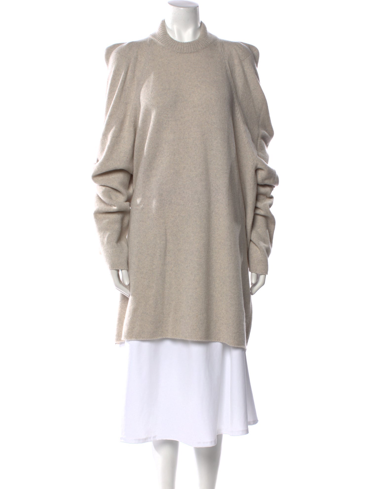 Rick Owens Cashmere Mock Neck Sweater