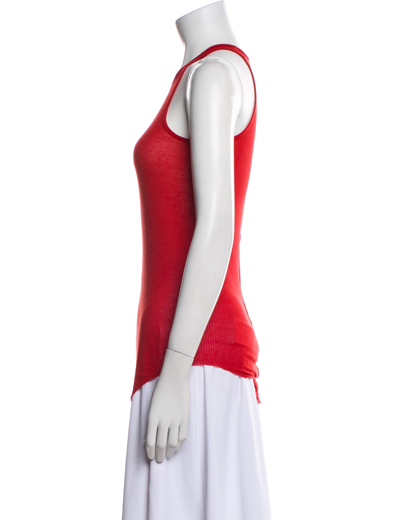 Rick Owens Scoop Neck Sleeveless Top