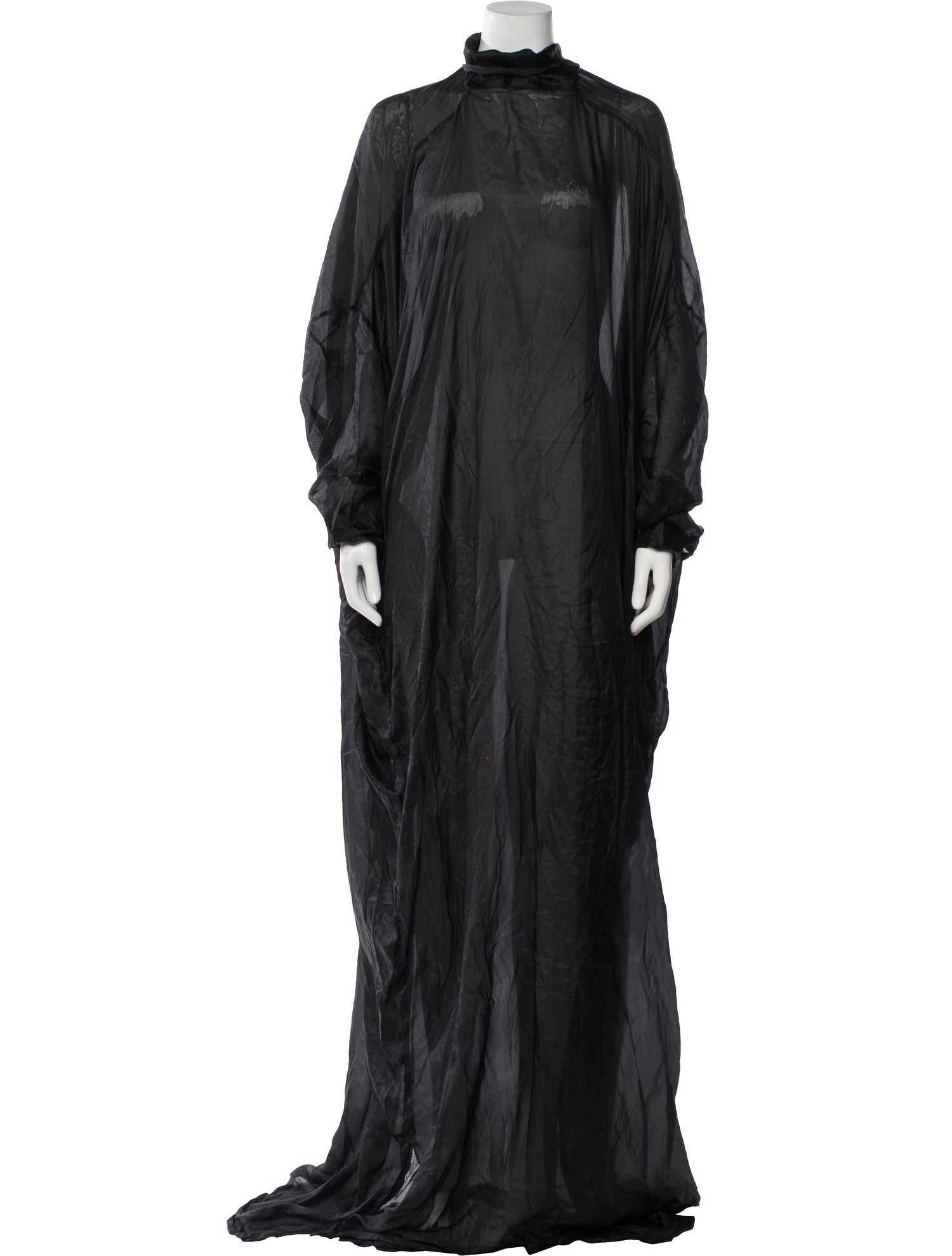 Rick Owens Silk Long Dress