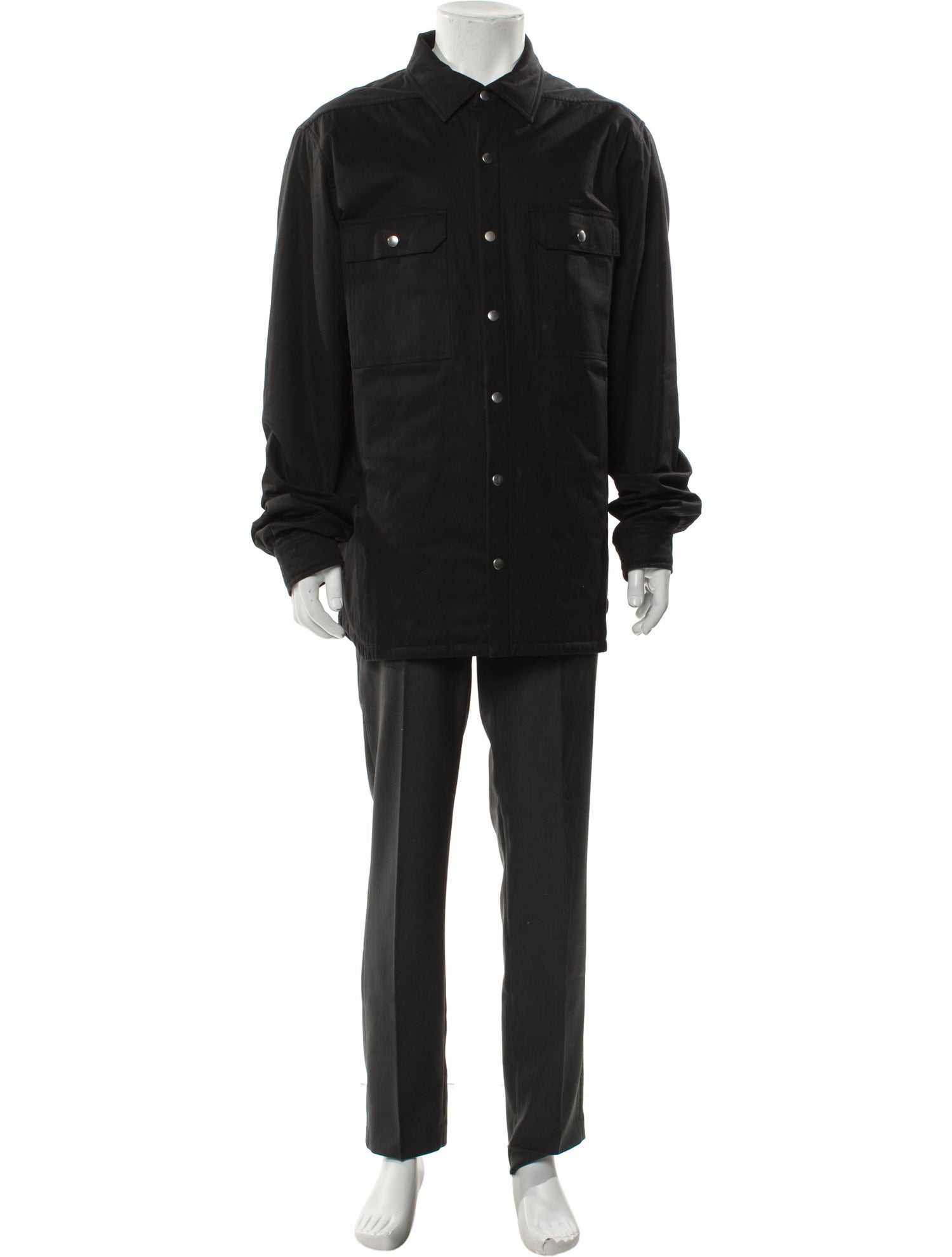 Rick Owens 2021 'Gethsemane' Outershirt Parka
