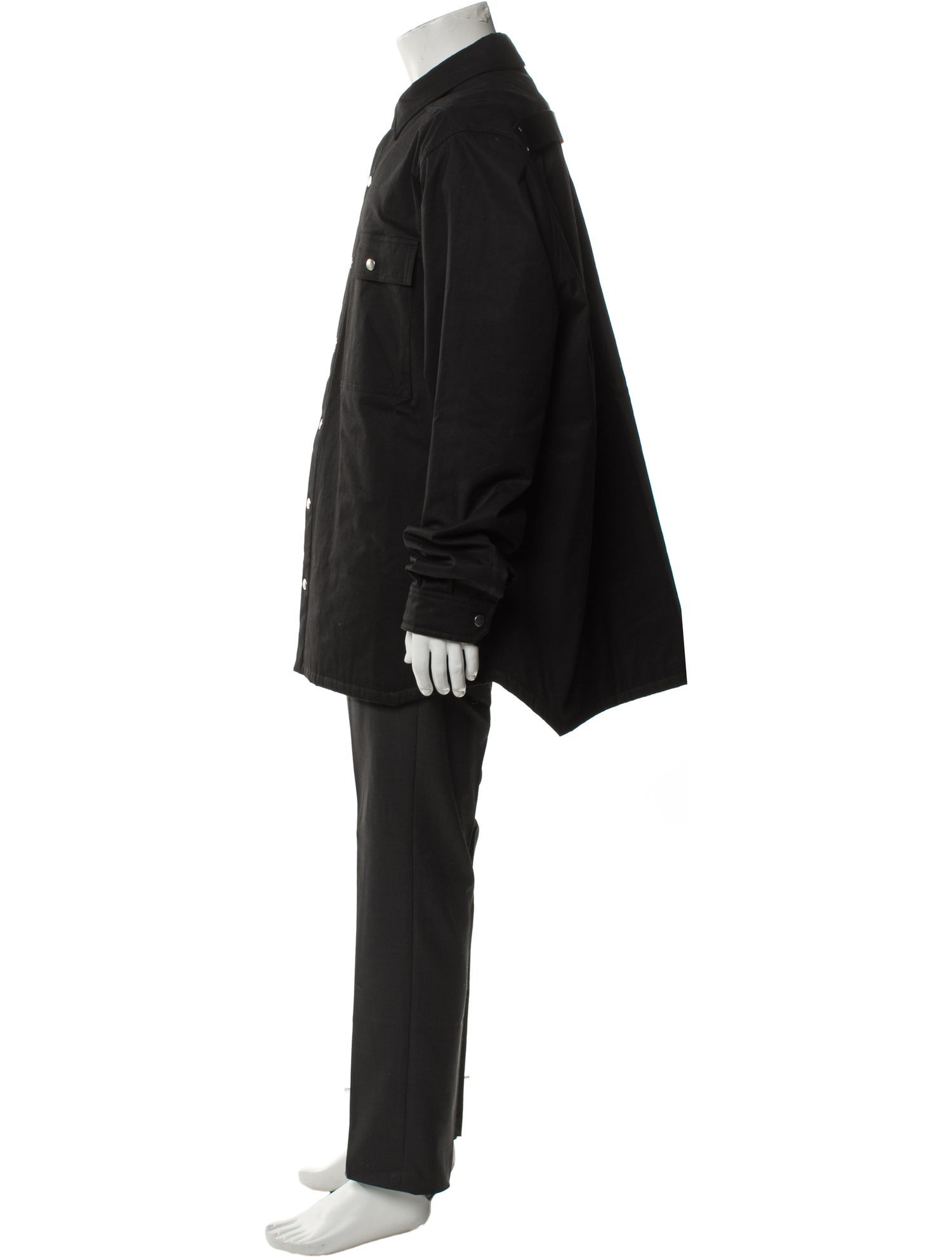 Rick Owens 2021 'Gethsemane' Outershirt Parka