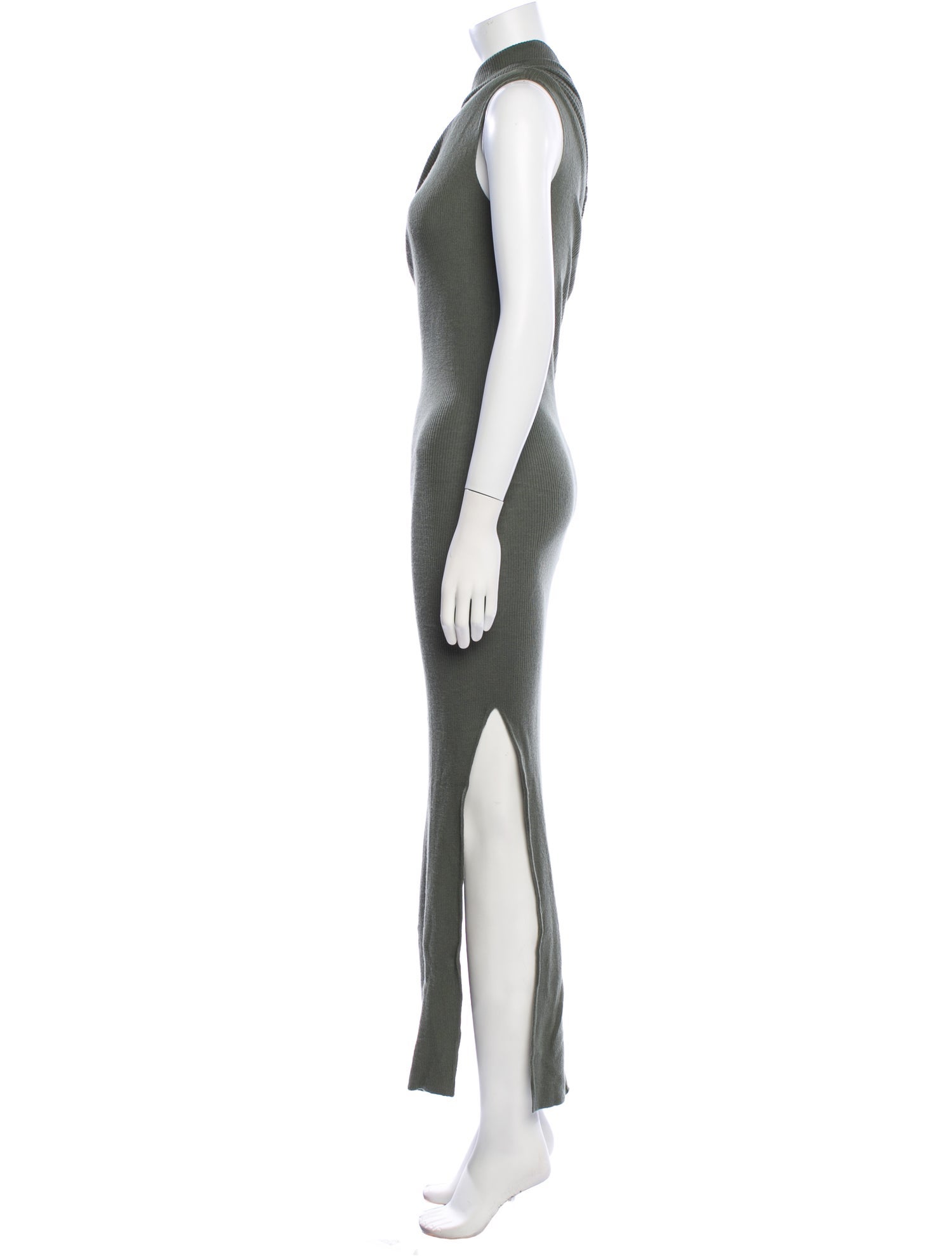 Rick Owens Wool Long Dress