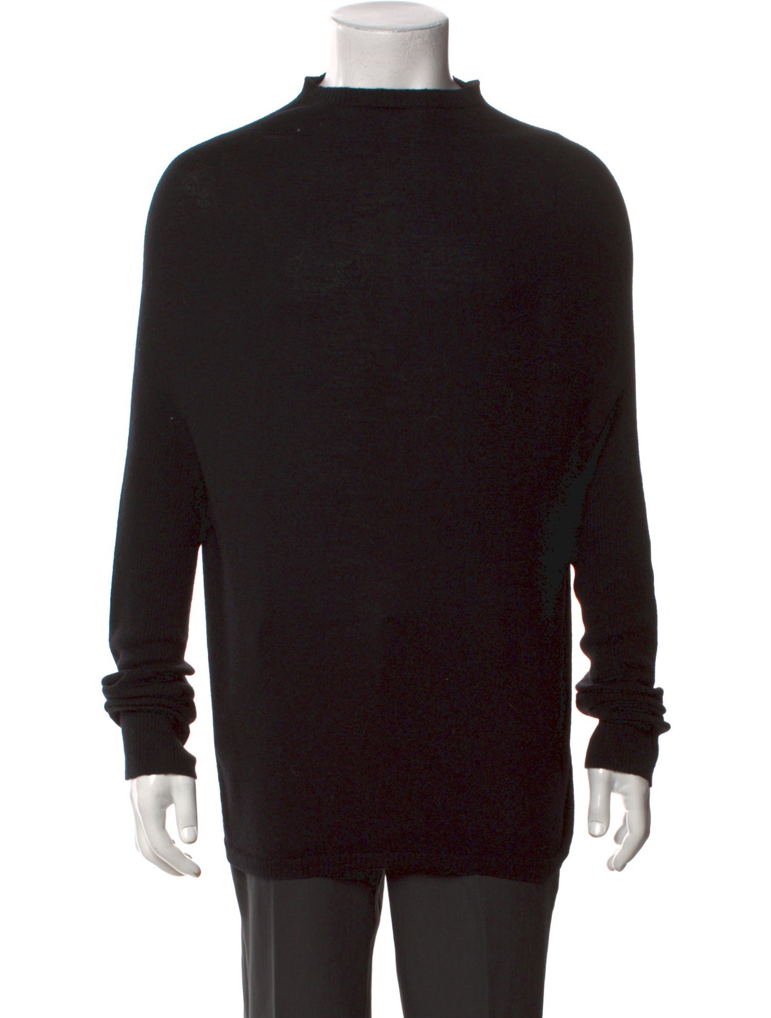 Rick Owens Turtleneck Long Sleeve Pullover