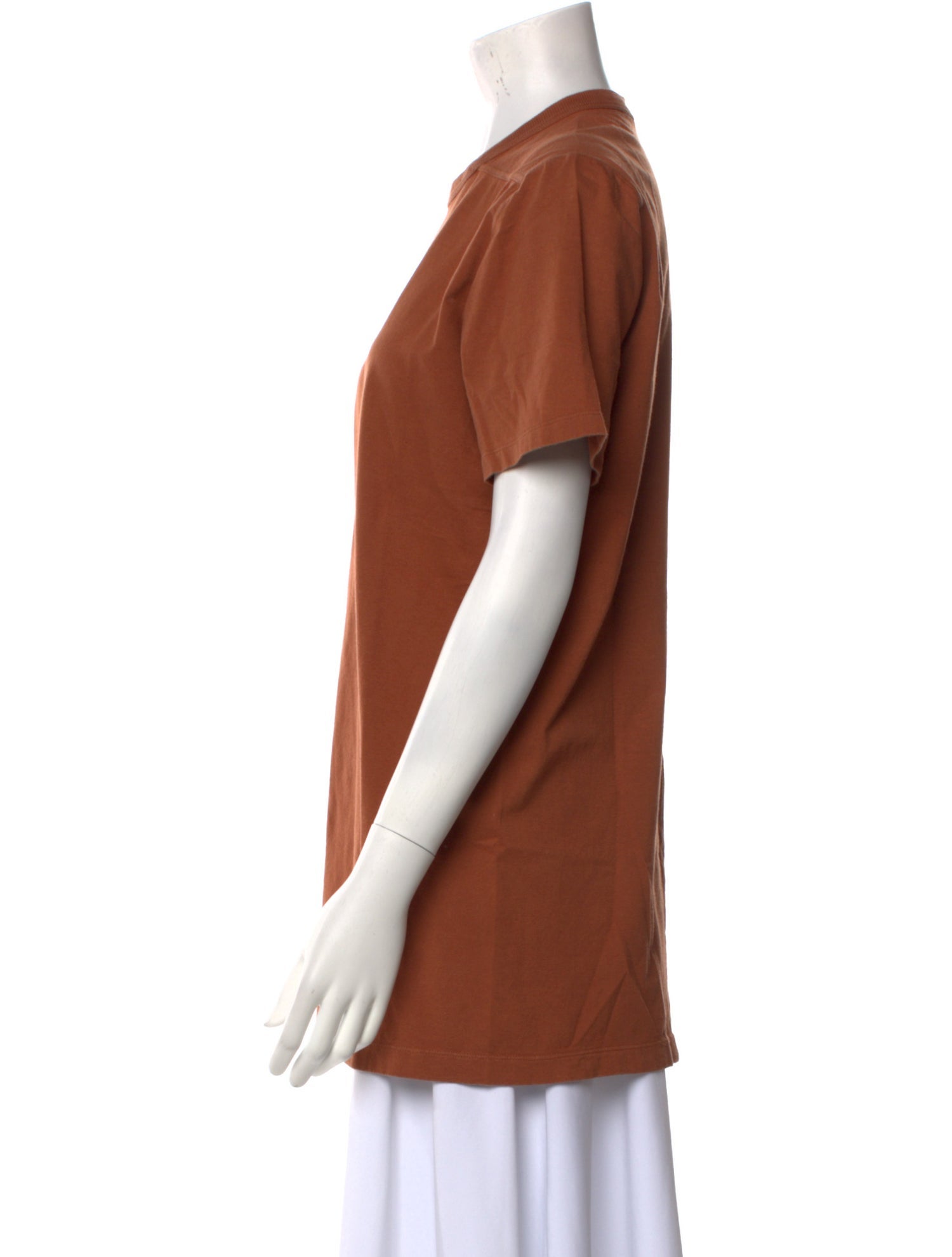 Rick Owens Crew Neck Short Sleeve T-Shirt