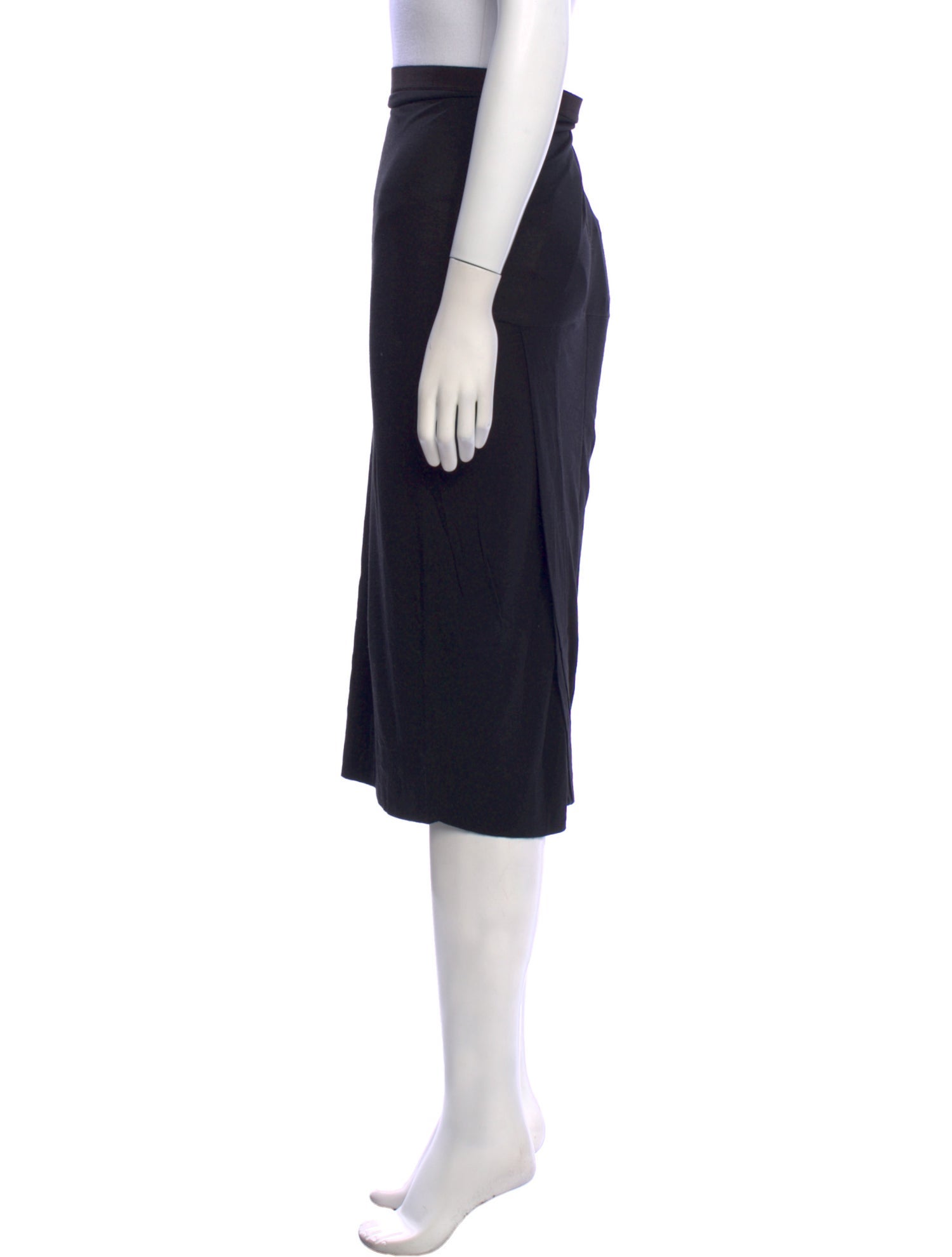 Rick Owens Lilies Jersey Knee-Length Skirt w/ Tags