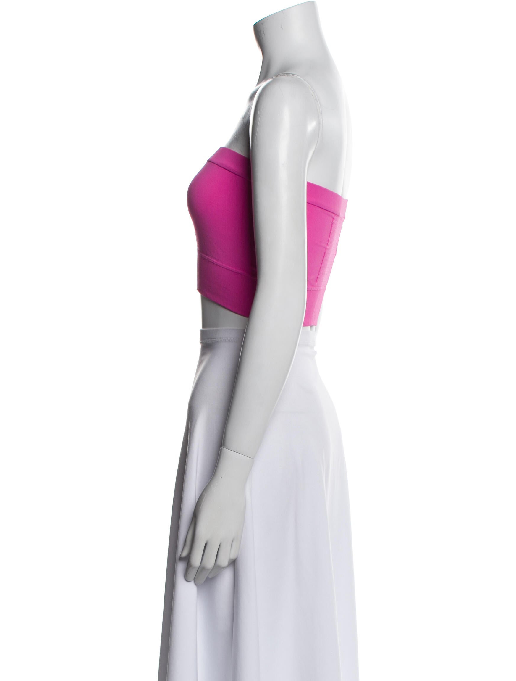 Rick Owens Strapless Crop Top