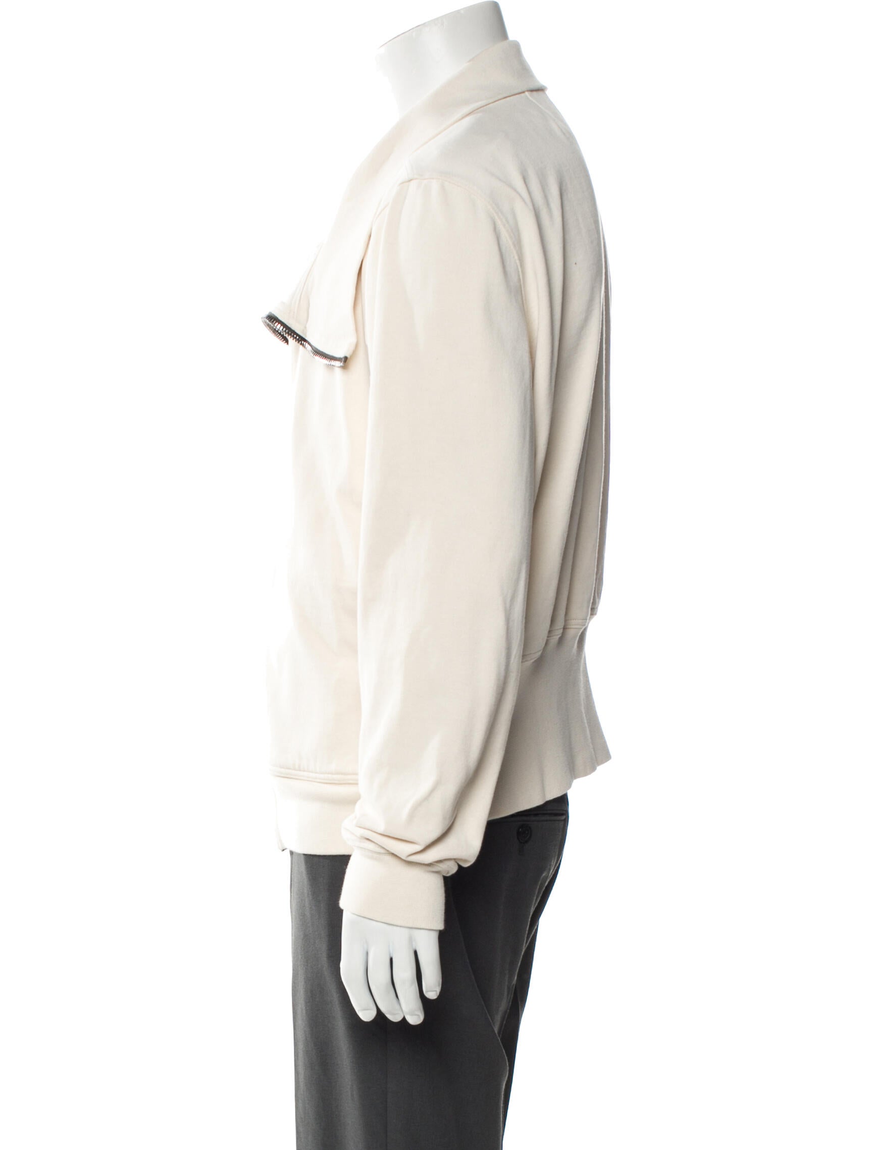 Rick Owens 2022 'Fogachine' Bauhaus Jogger Moto Jacket