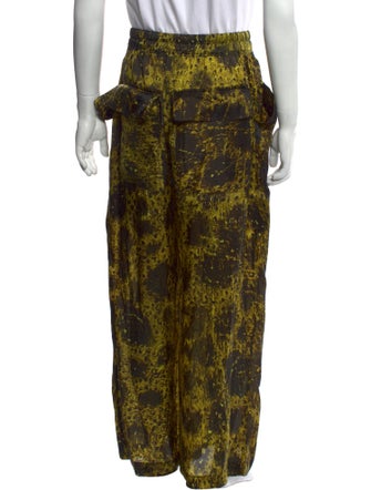 Rick Owens Animal Print Joggers