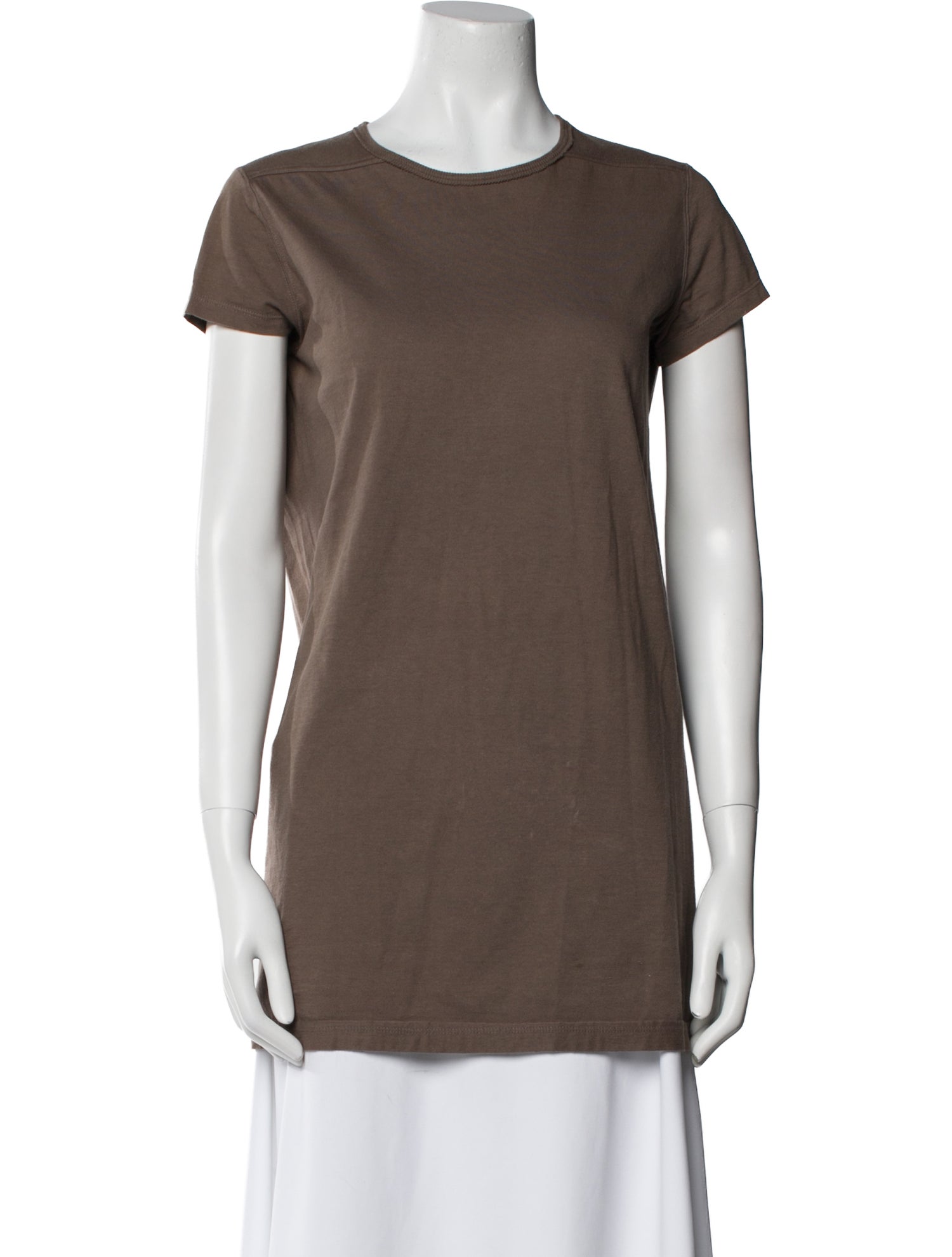 Rick Owens Crew Neck Short Sleeve T-Shirt