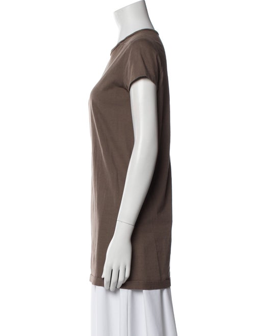 Rick Owens Crew Neck Short Sleeve T-Shirt