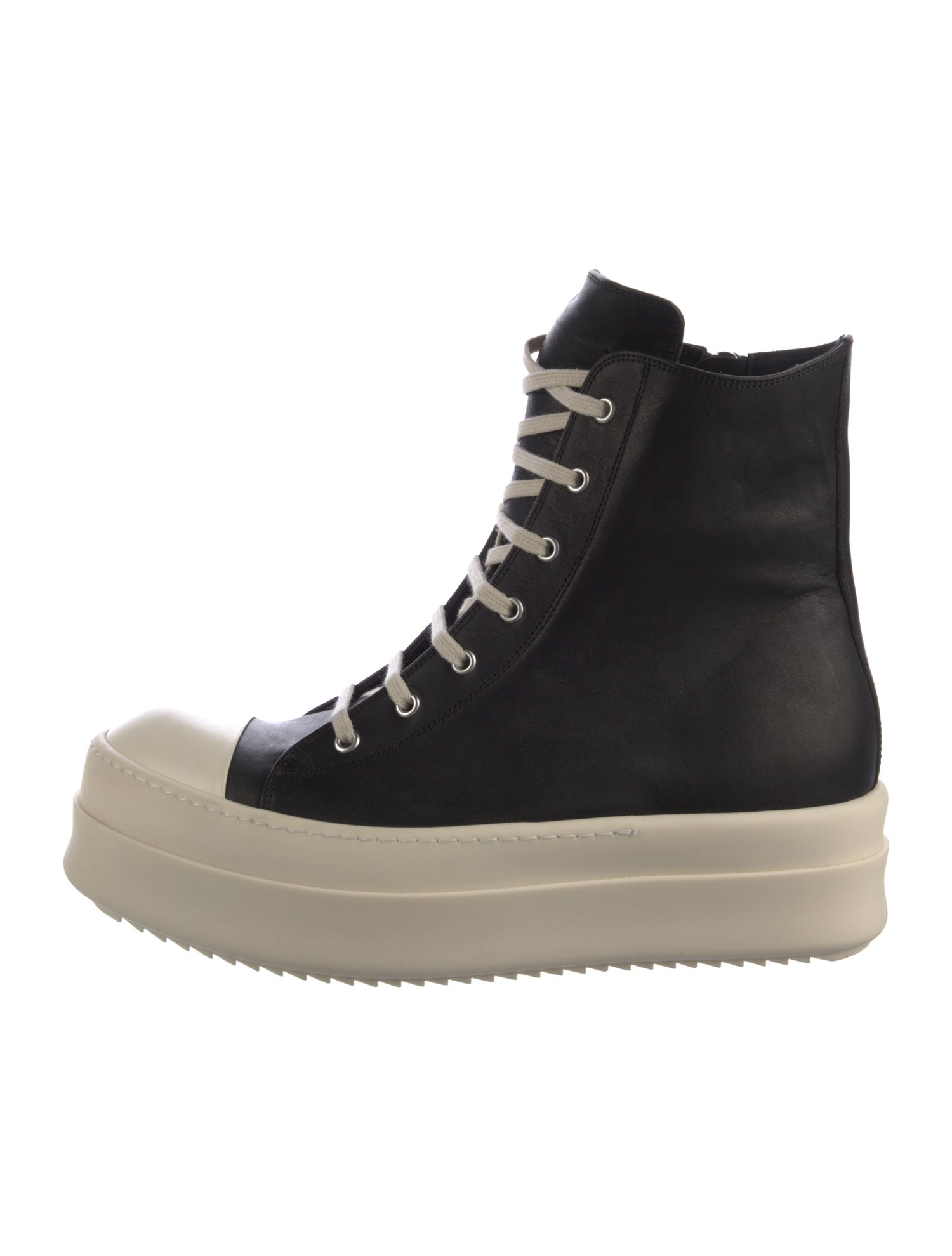 Rick Owens Leather Sneakers