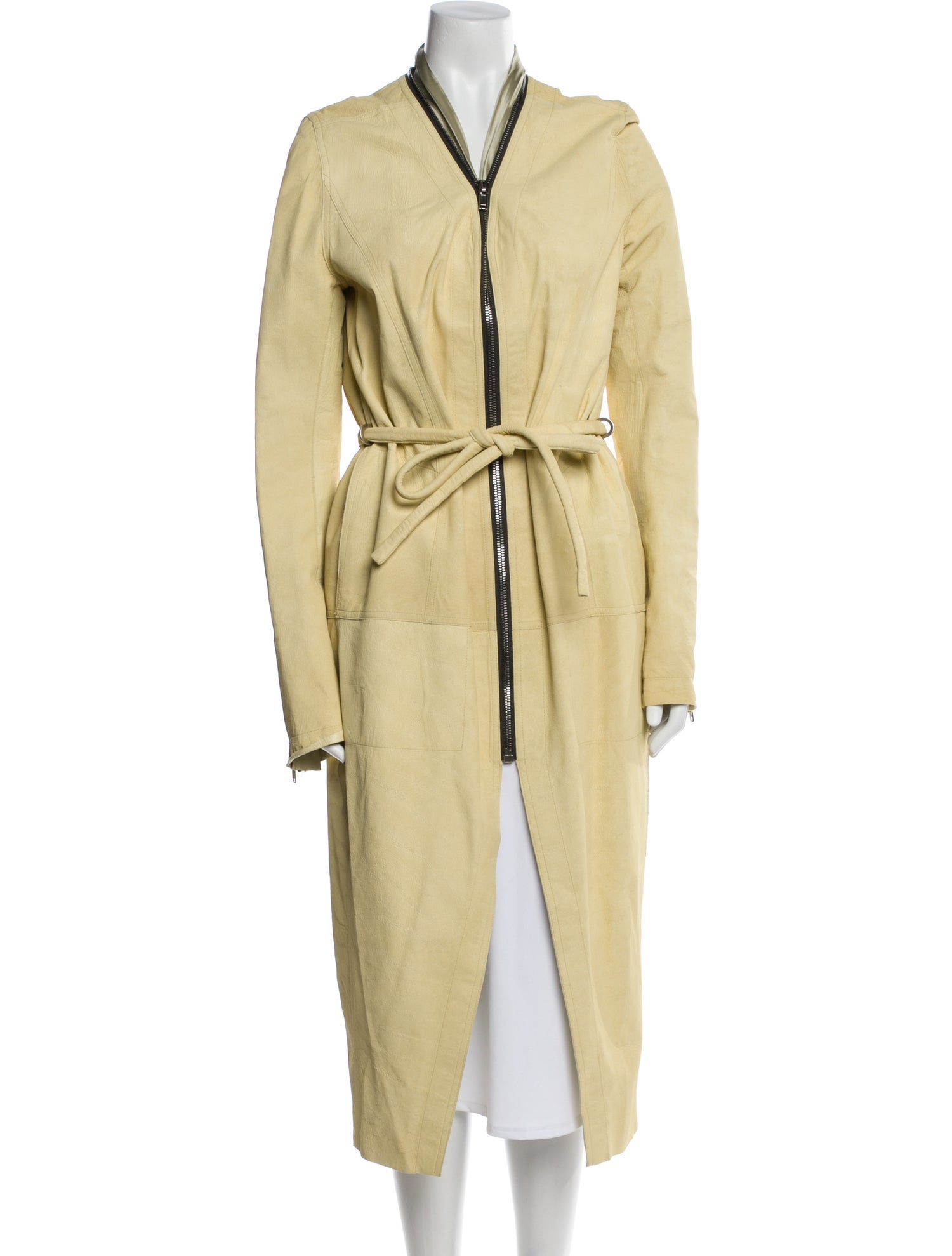 Rick Owens 2022 'Fogachine' Klaus Trench Coat