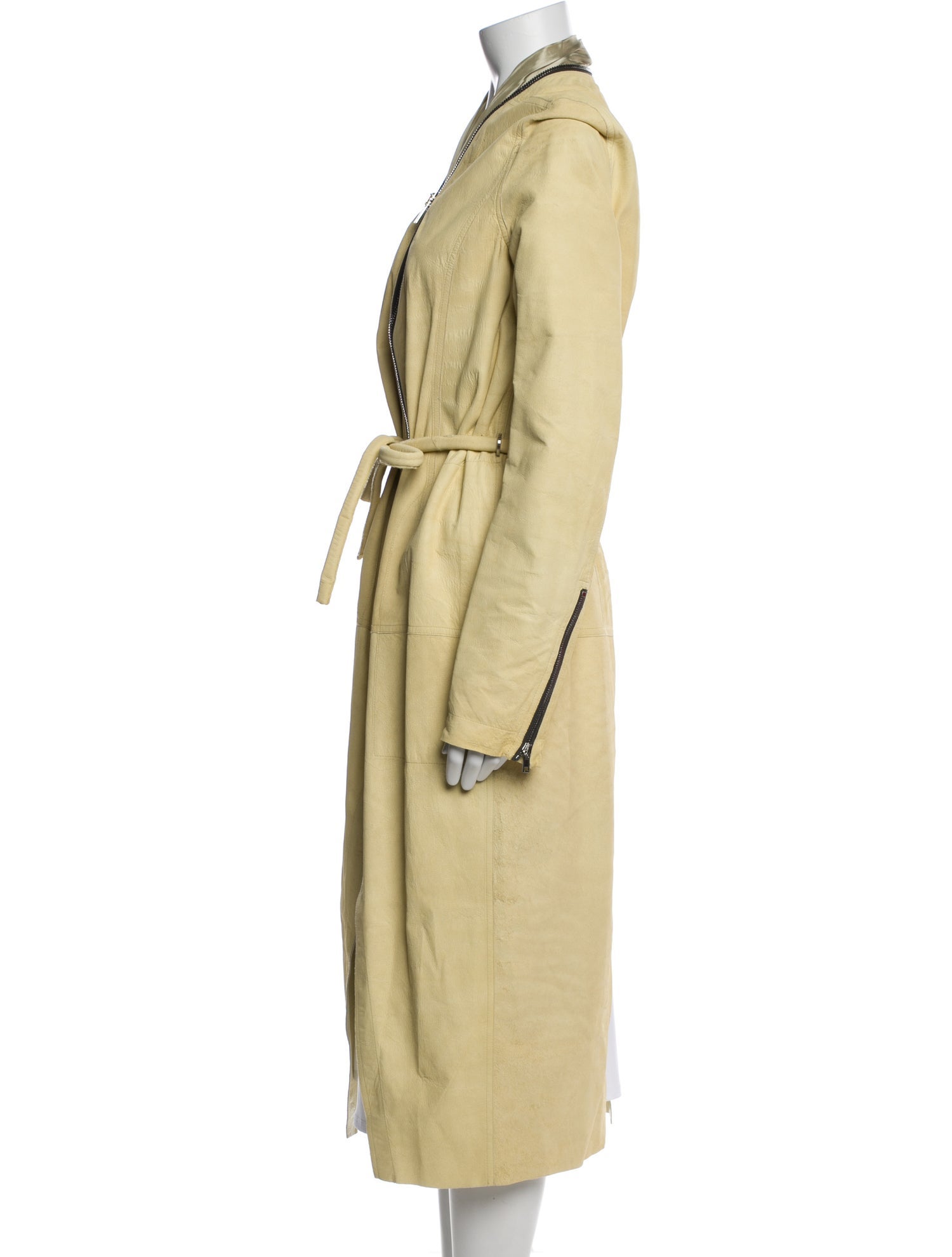 Rick Owens 2022 'Fogachine' Klaus Trench Coat