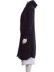 Rick Owens Kid Mohair Cowl Neck Sweater