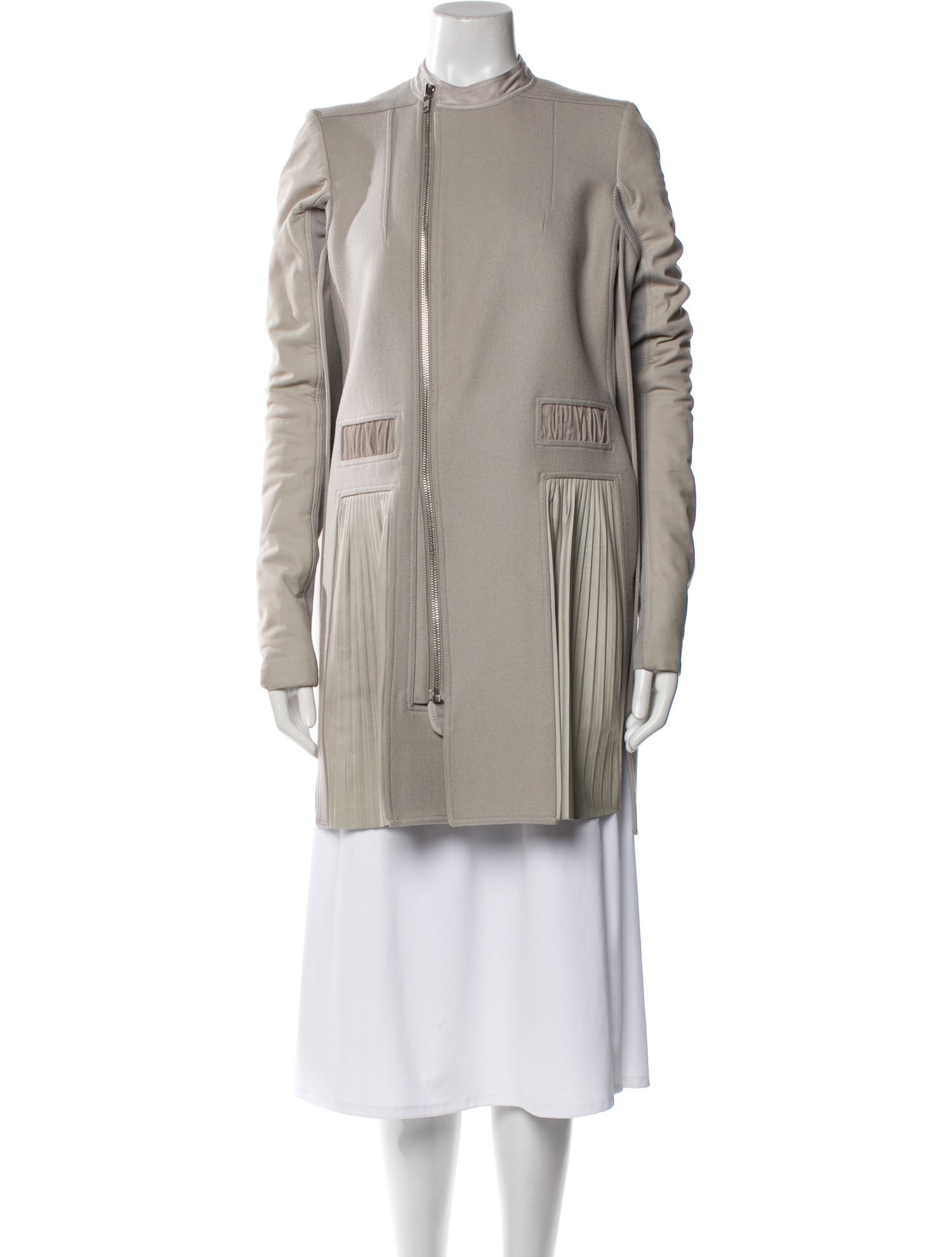 Rick Owens Virgin Wool Trench Coat