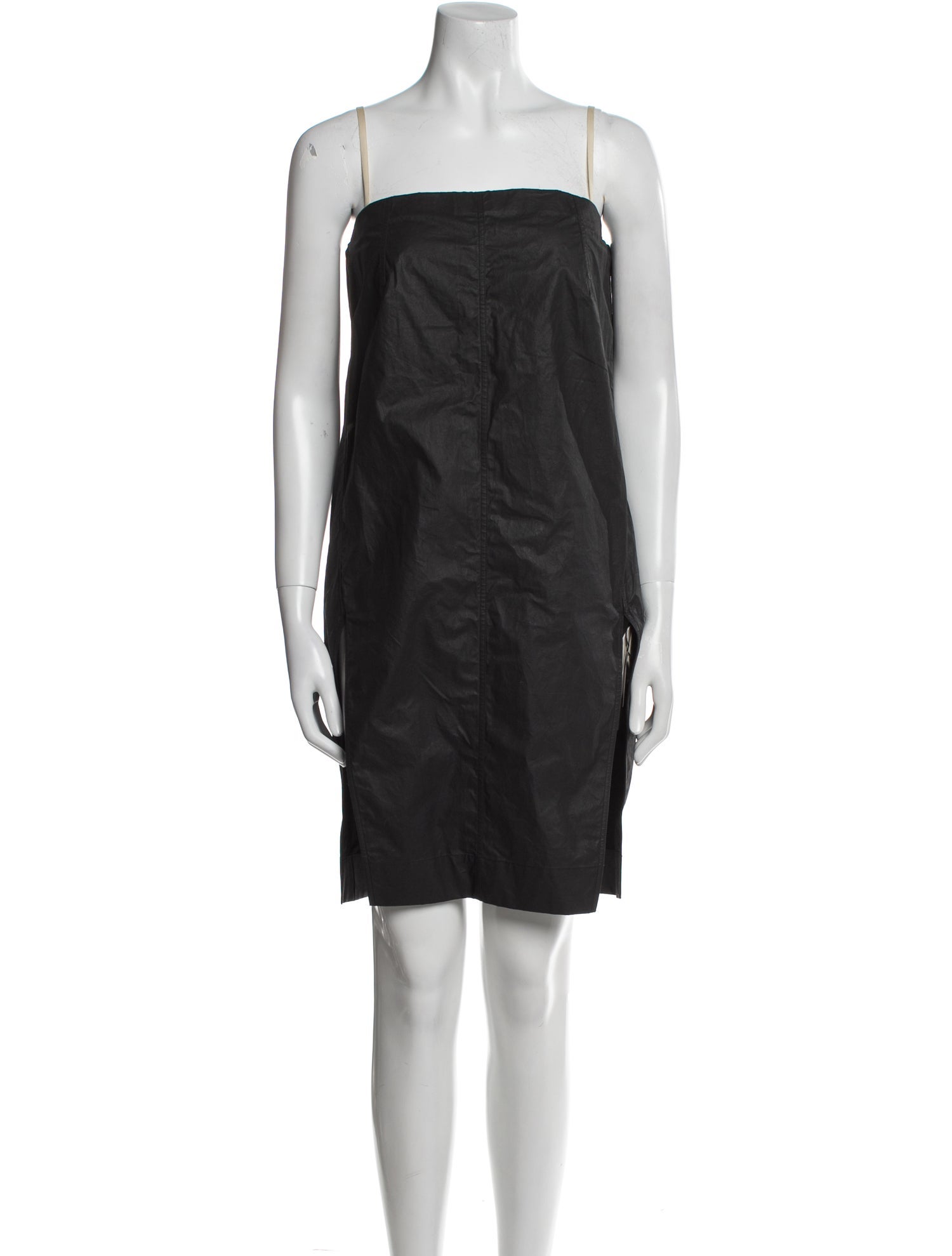 Rick Owens Square Neckline Mini Dress
