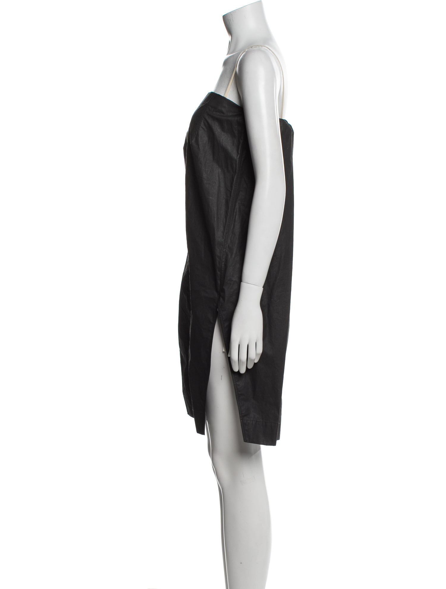 Rick Owens Square Neckline Mini Dress