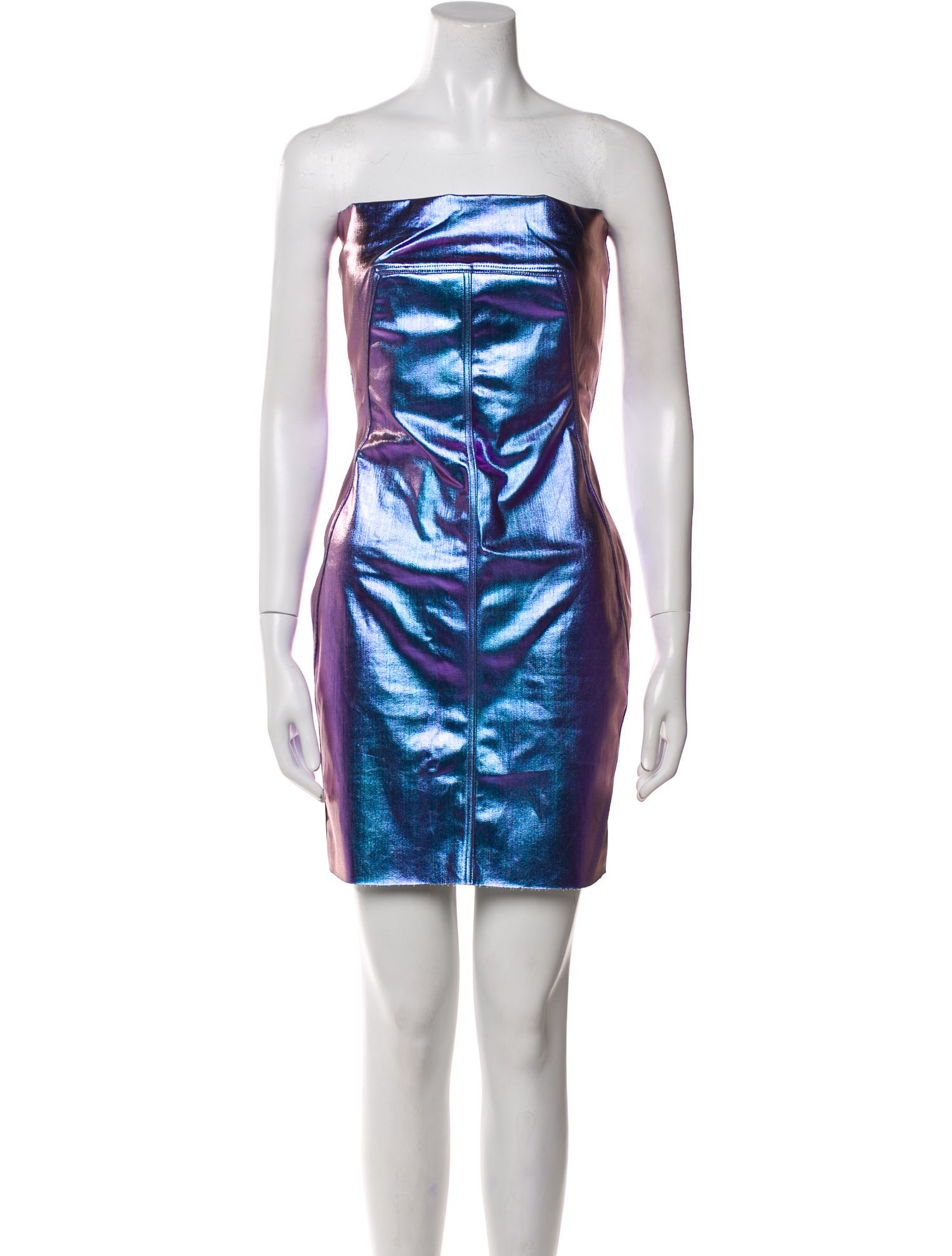 Rick Owens Strapless Mini Dress