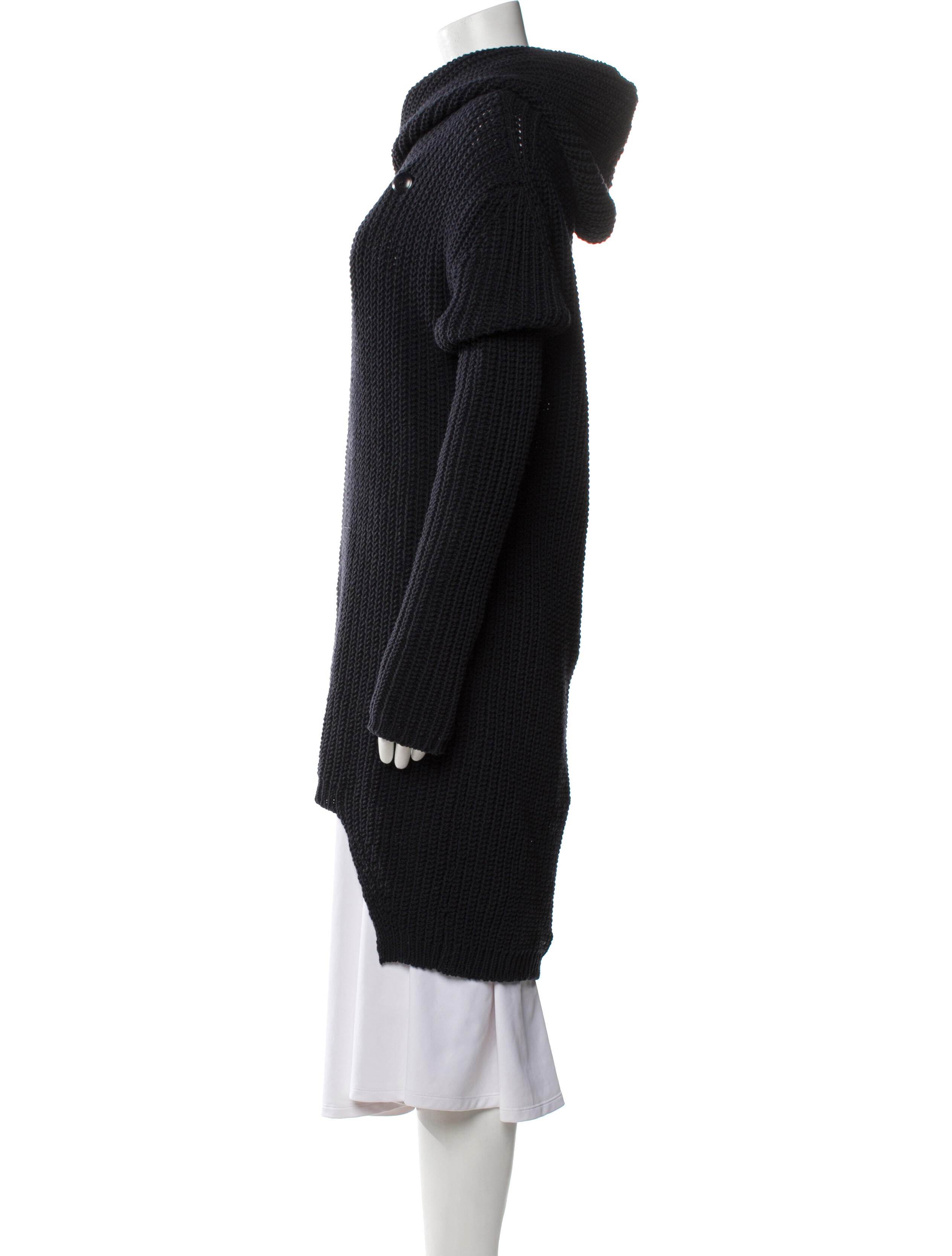 Rick Owens Virgin Wool V-Neck Cardigan