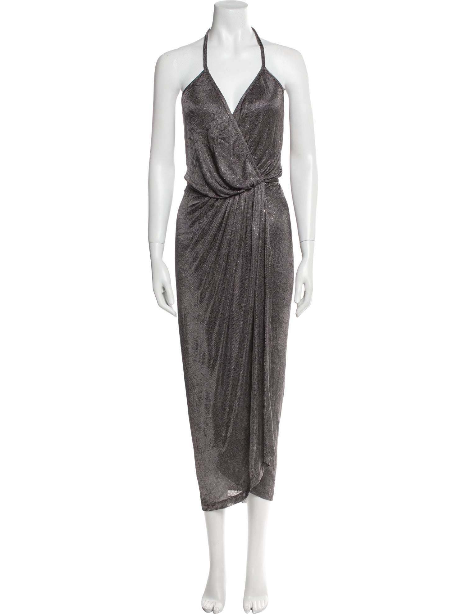 Rick Owens Halterneck Knee-Length Dress