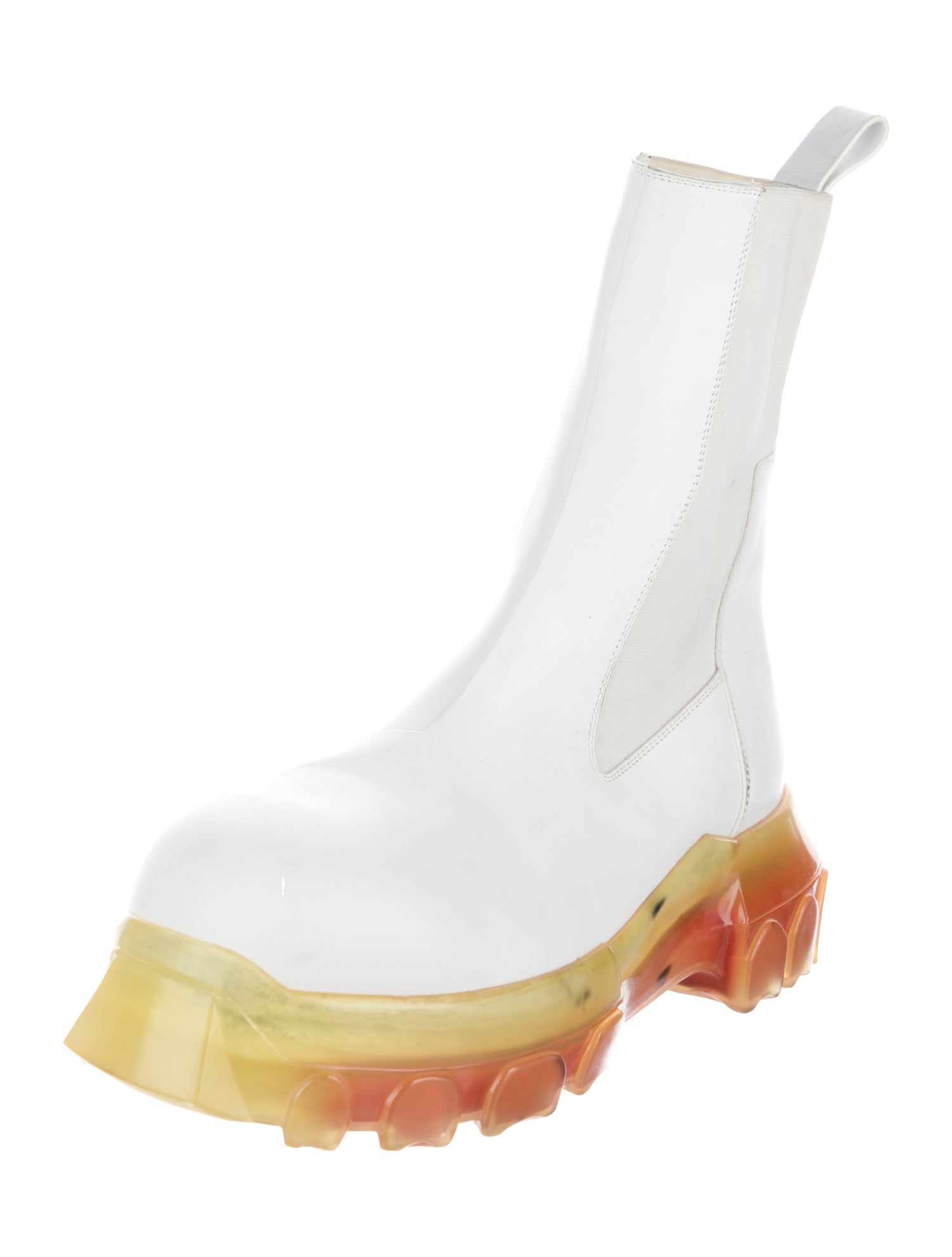 Rick Owens Leather Sock Boots