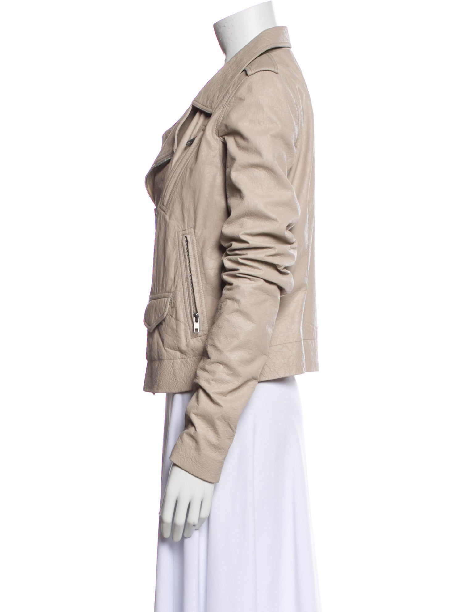 Rick Owens Leather Biker Jacket w/ Tags