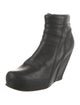 Rick Owens Leather Boots