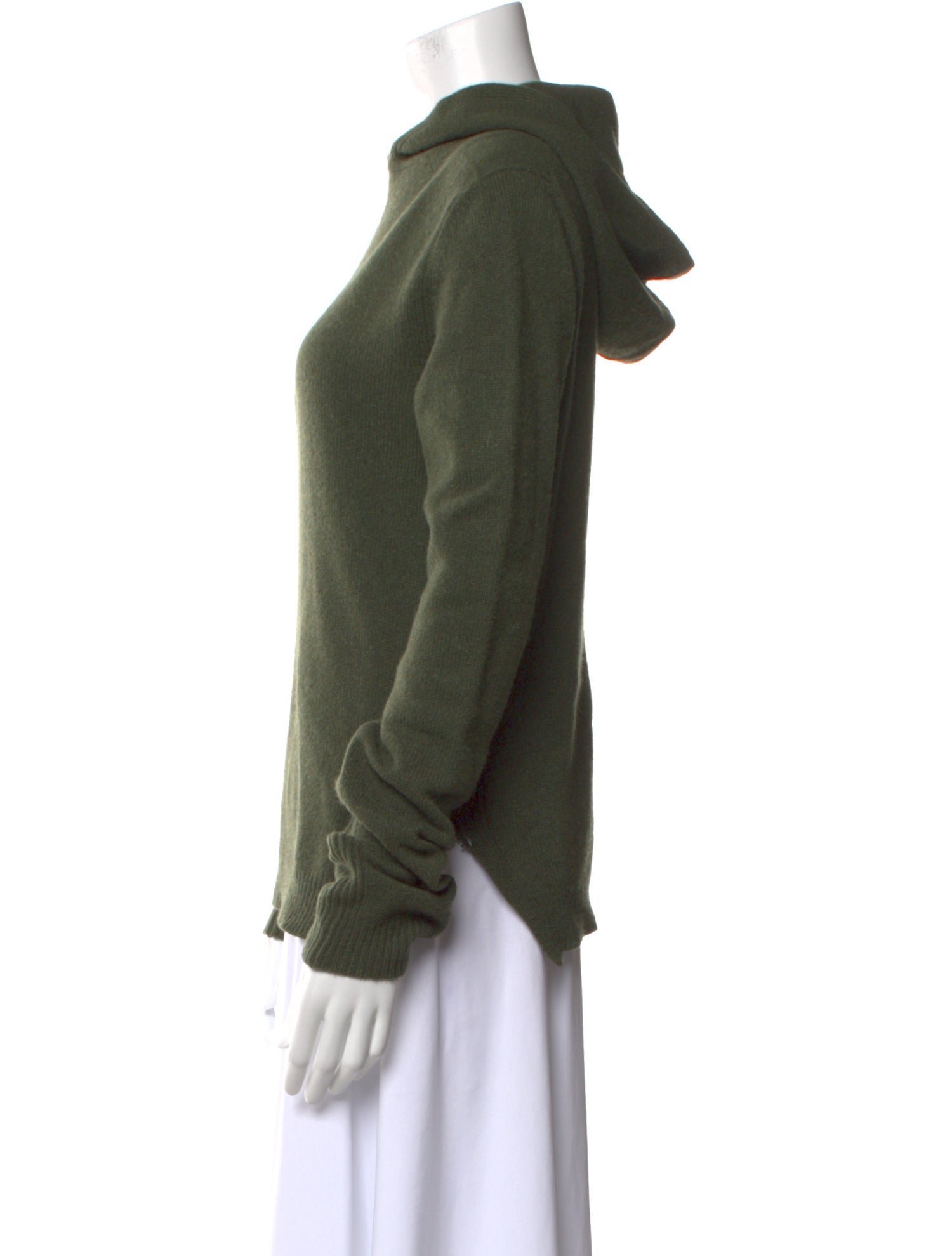 Rick Owens Cashmere Cowl Neck Sweater