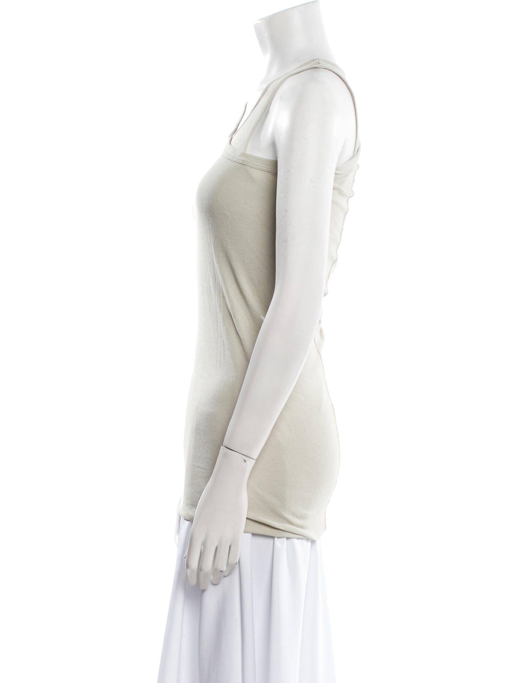 Rick Owens Cowl Neck Long Sleeve Top