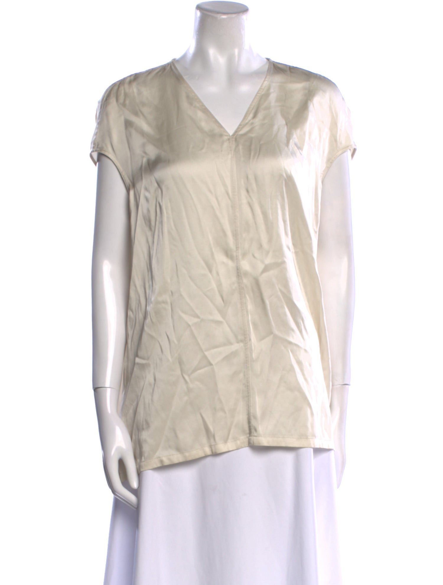 Rick Owens V-Neck Short Sleeve Polo w/ Tags