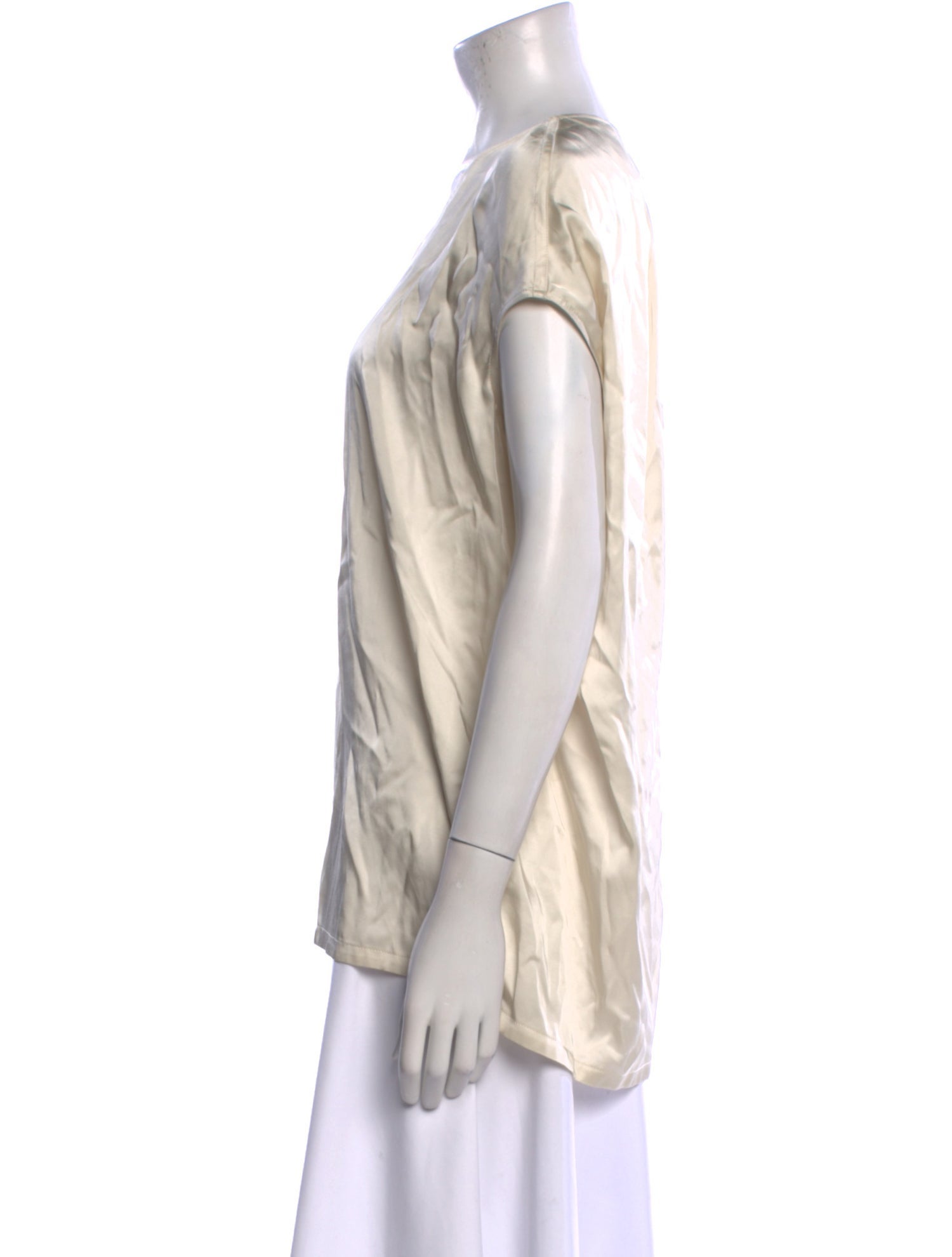 Rick Owens V-Neck Short Sleeve Polo w/ Tags