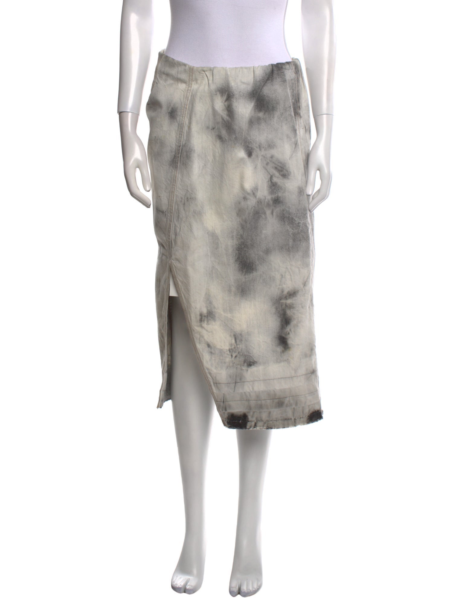 Rick Owens Printed Knee-Length Skirt