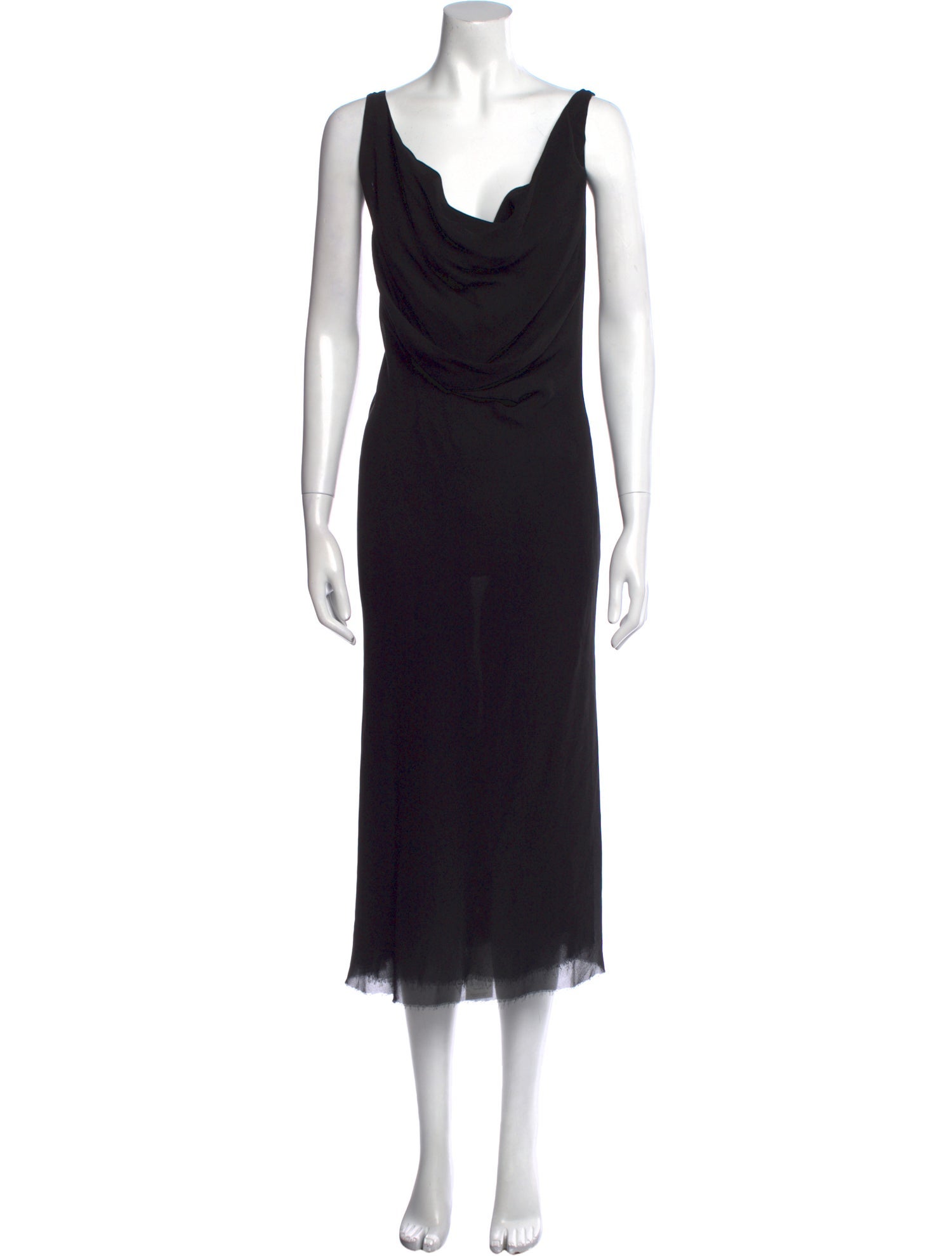 Rick Owens Silk Long Dress