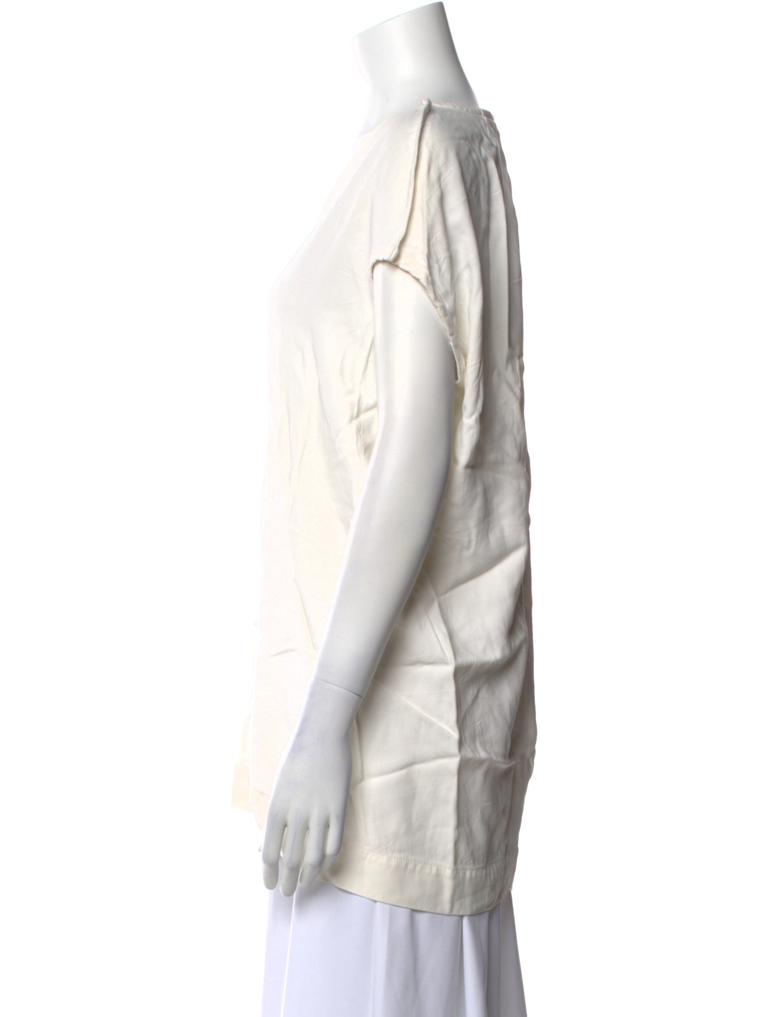 Rick Owens V-Neck Short Sleeve Tunic