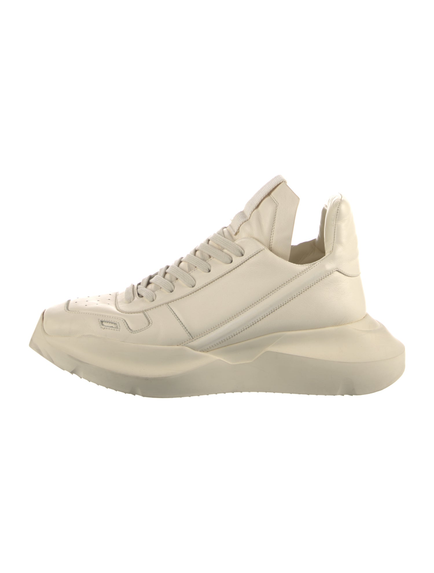 Rick Owens Leather Sneakers