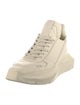 Rick Owens Leather Sneakers