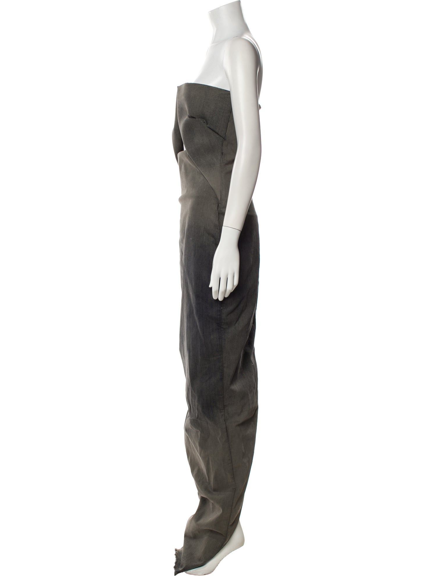 Rick Owens Strapless Long Dress w/ Tags