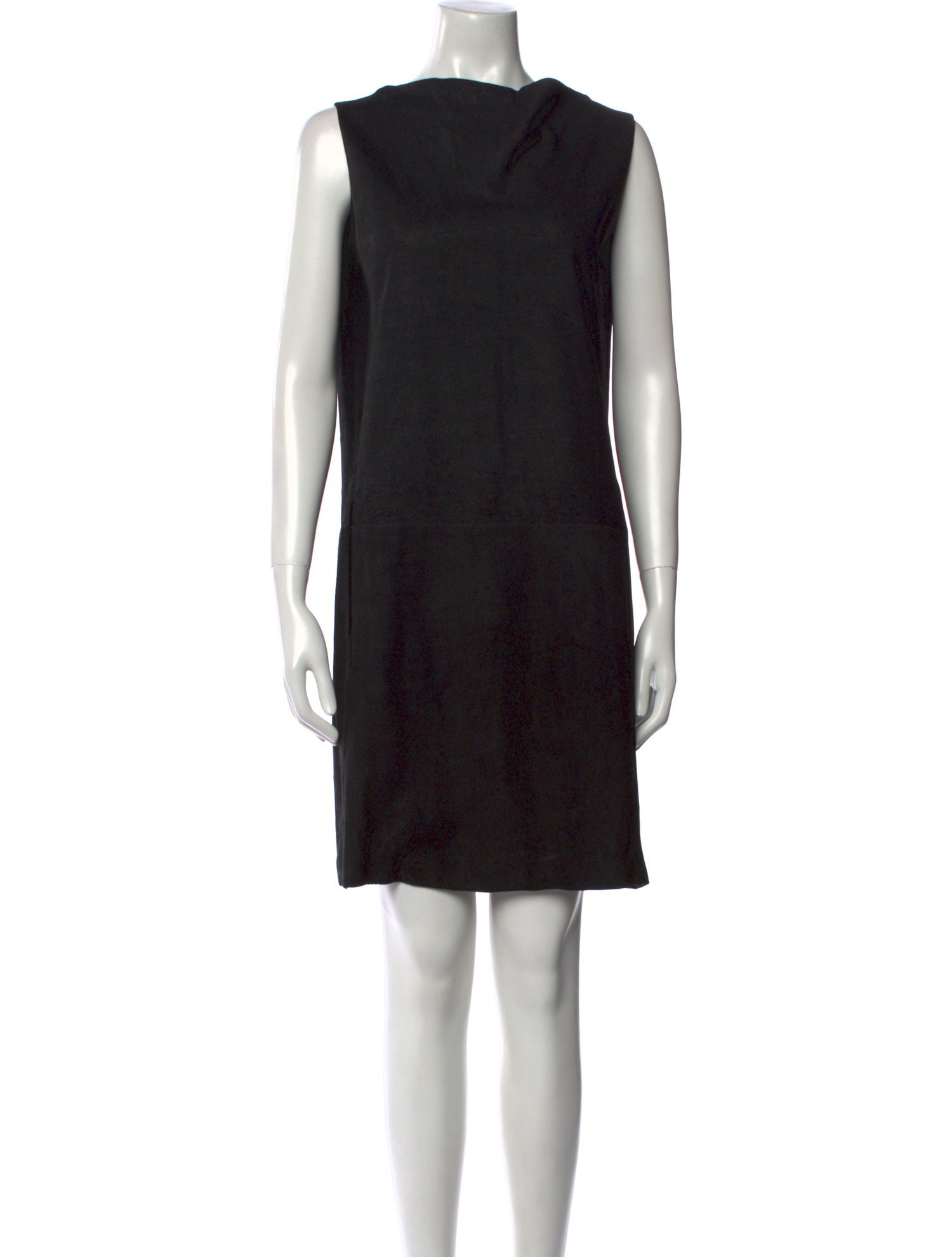 Rick Owens Lamb Leather Mini Dress