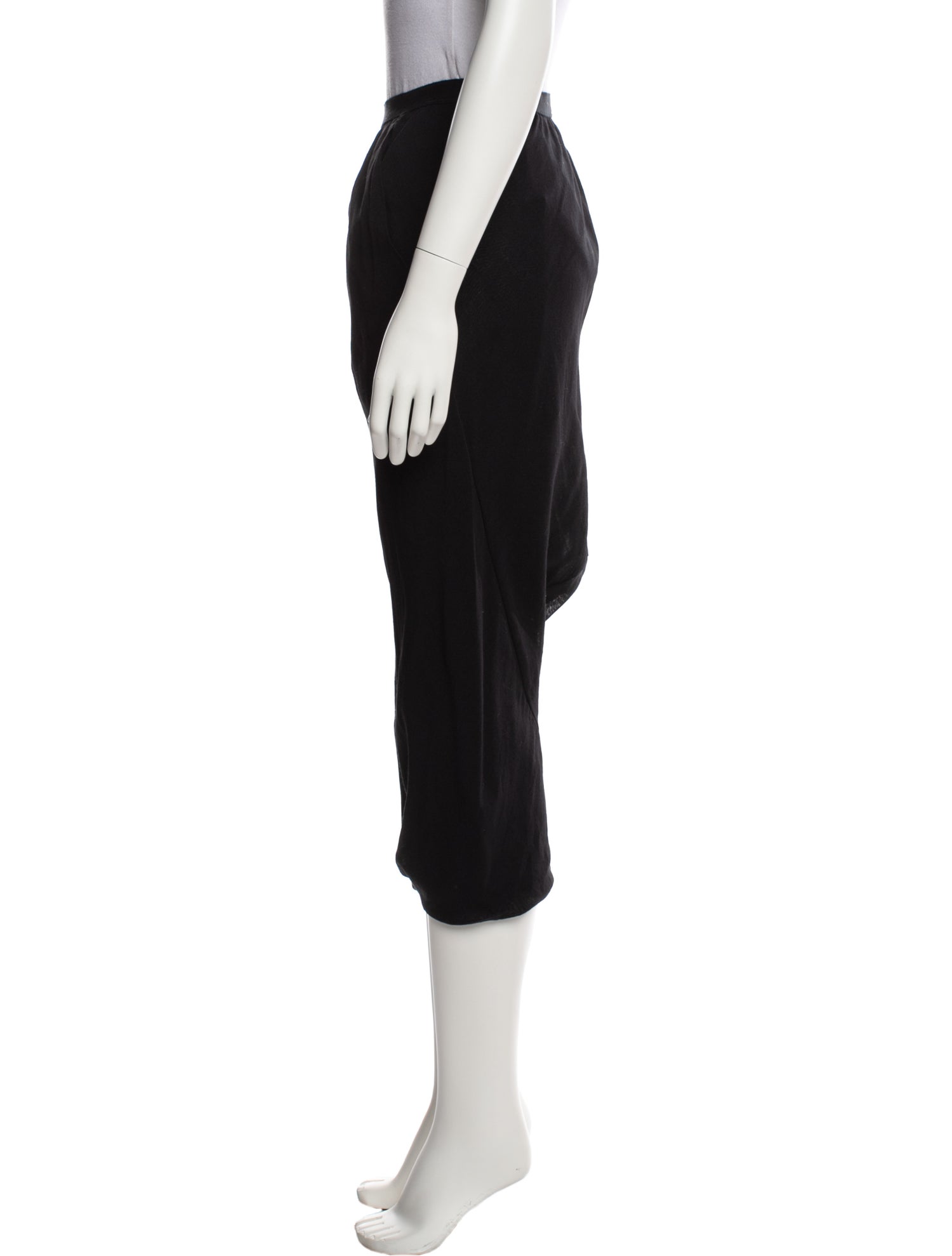 Rick Owens Silk Straight Leg Pants