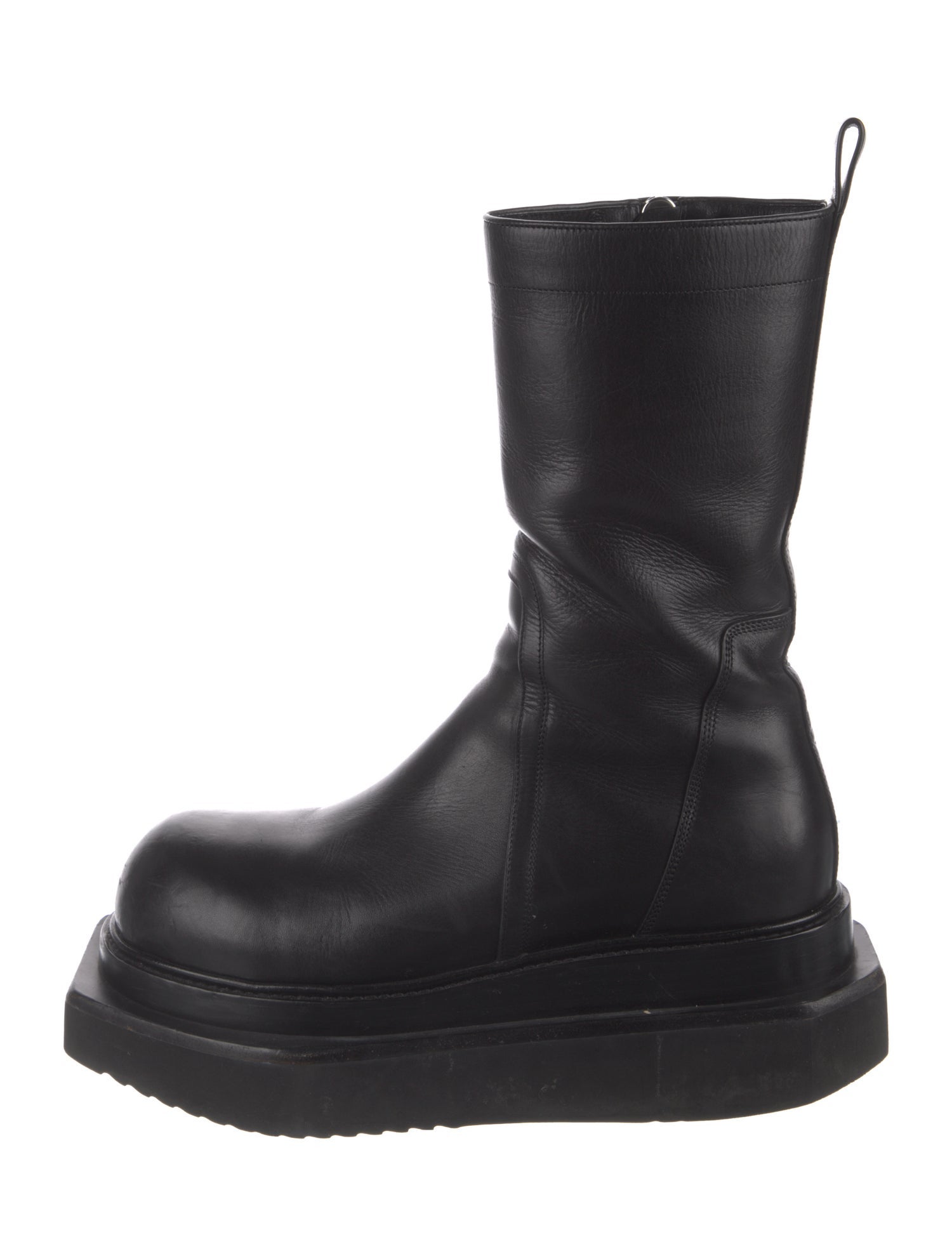 Rick Owens Leather Boots