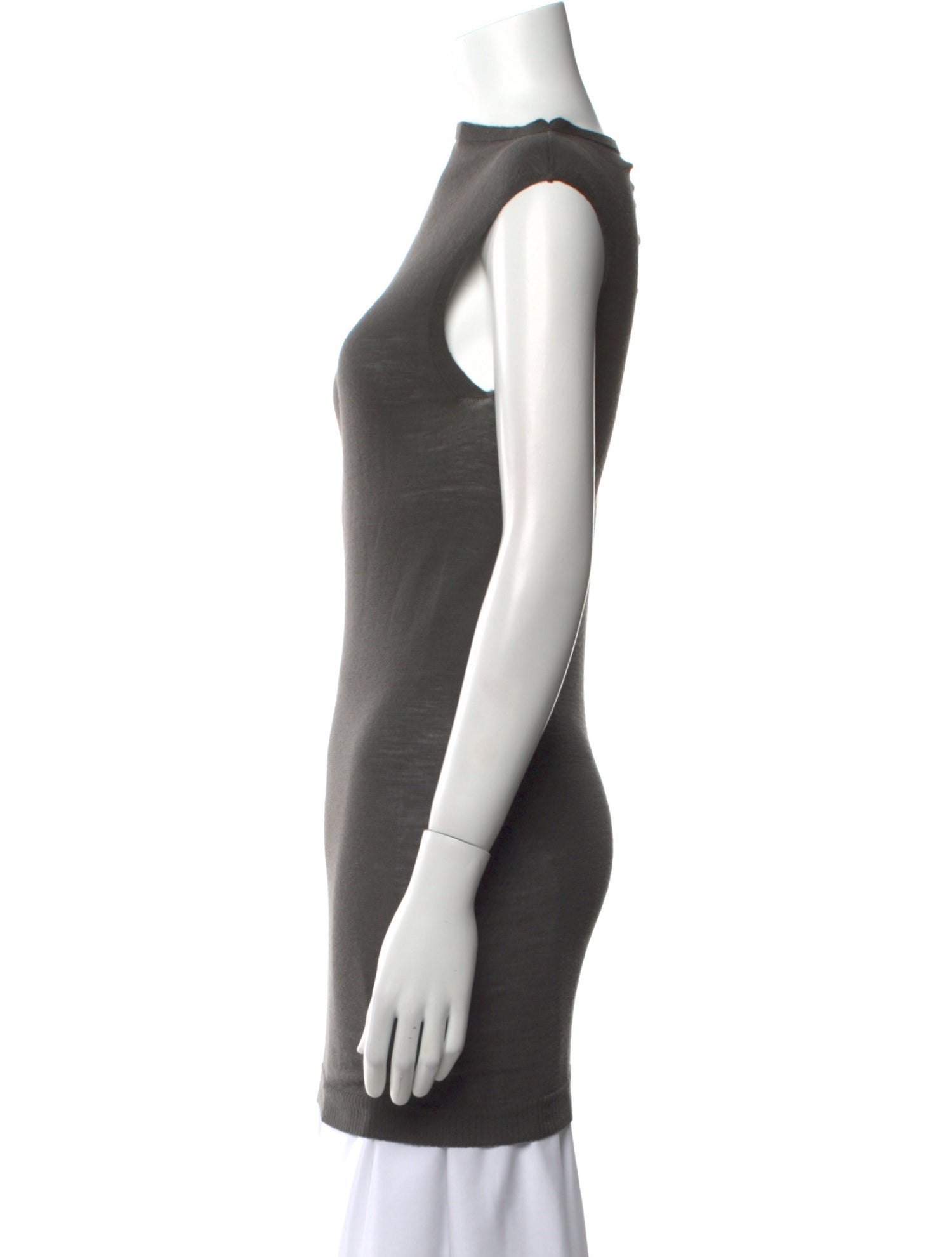 Rick Owens Wool Bateau Neckline Sweater