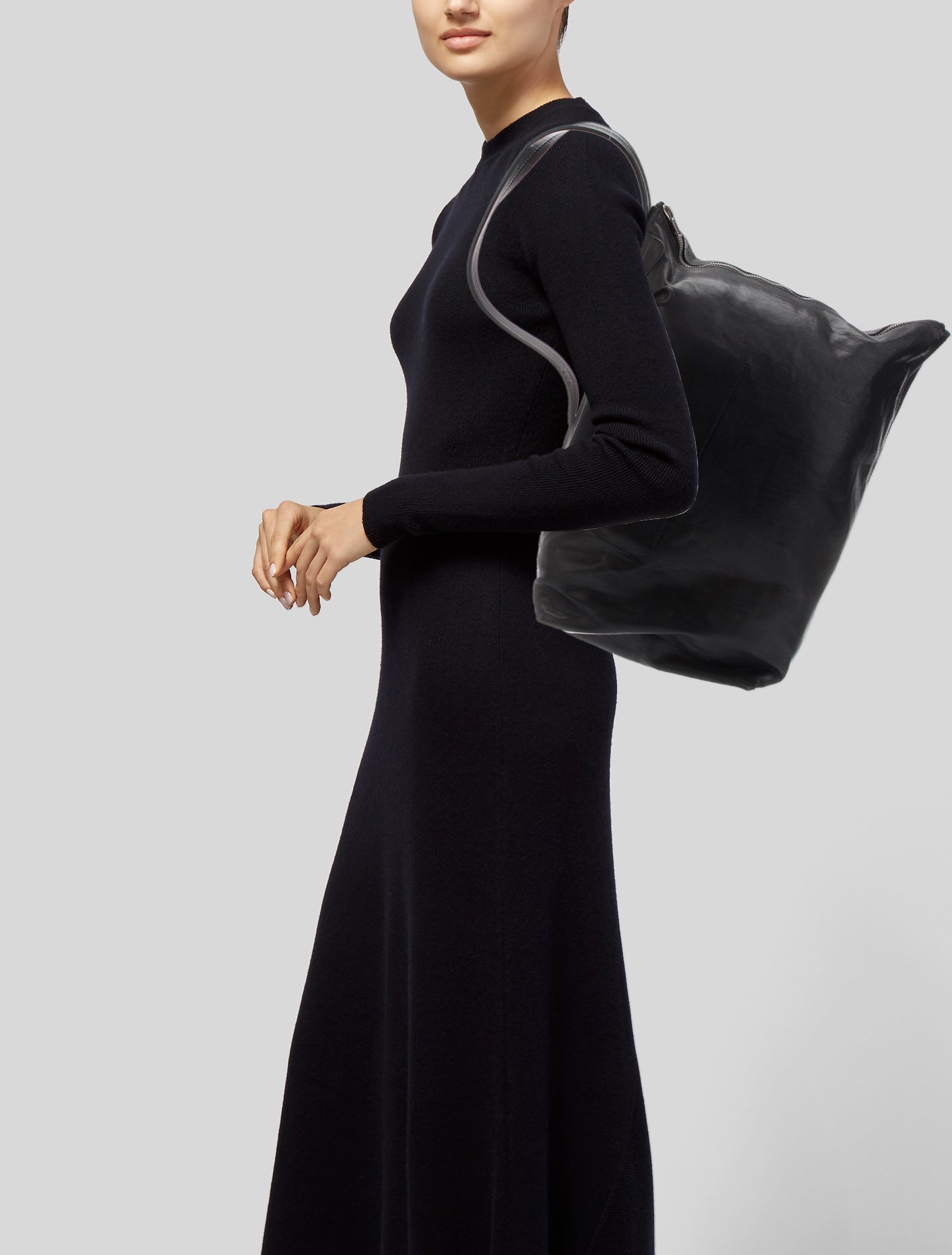 Rick Owens Calf Leather Backpack