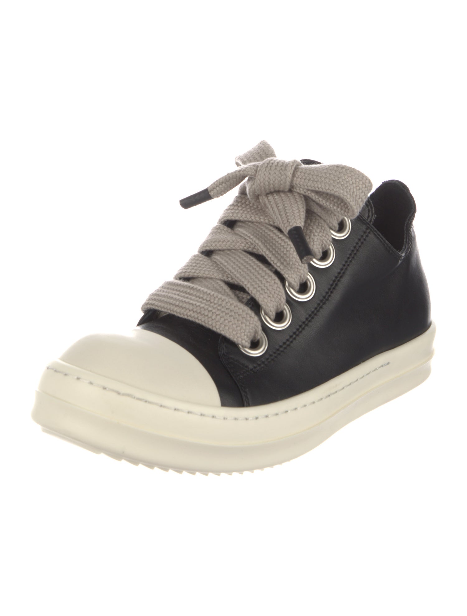 Rick Owens Leather Sneakers