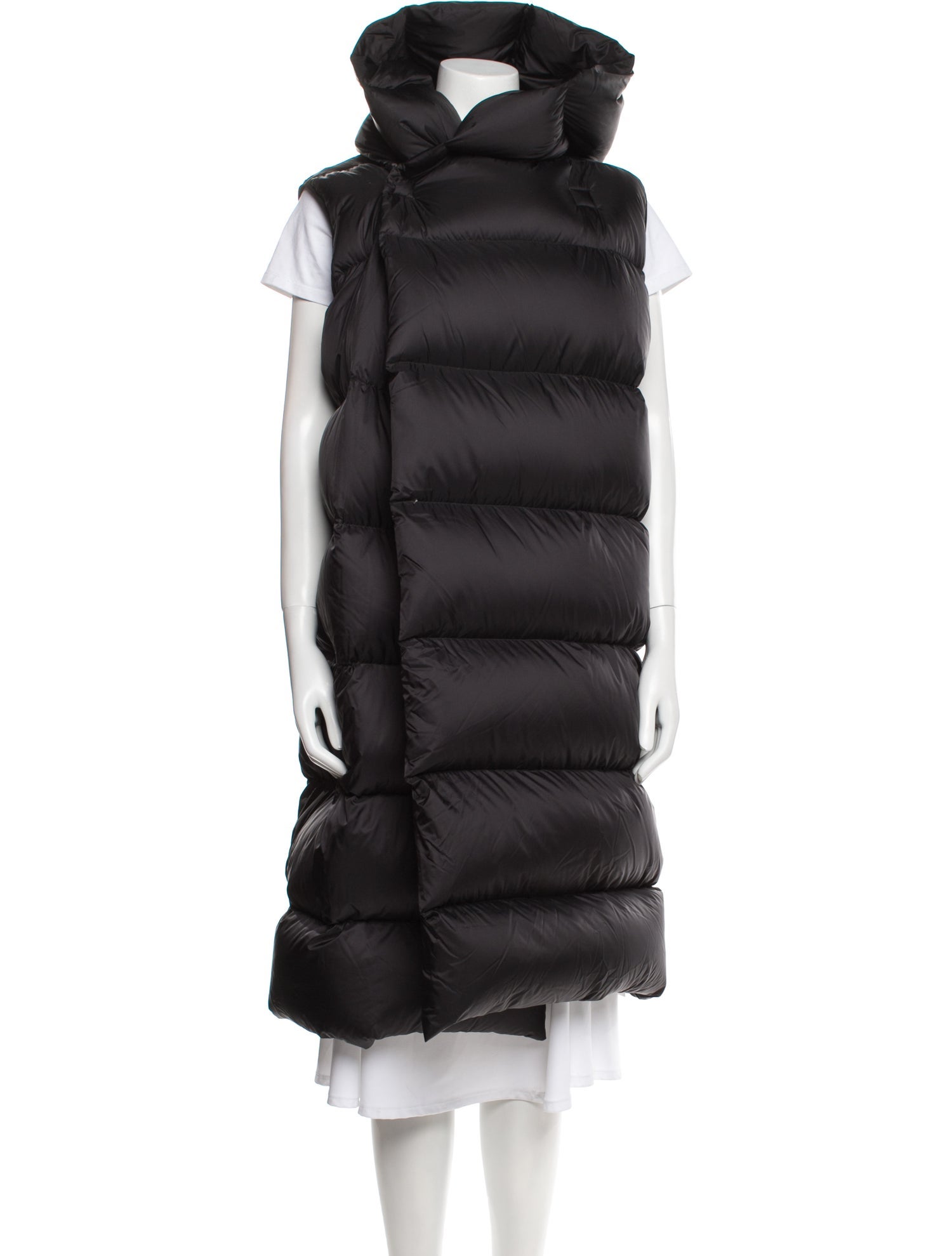 Rick Owens Nylon Down Coat