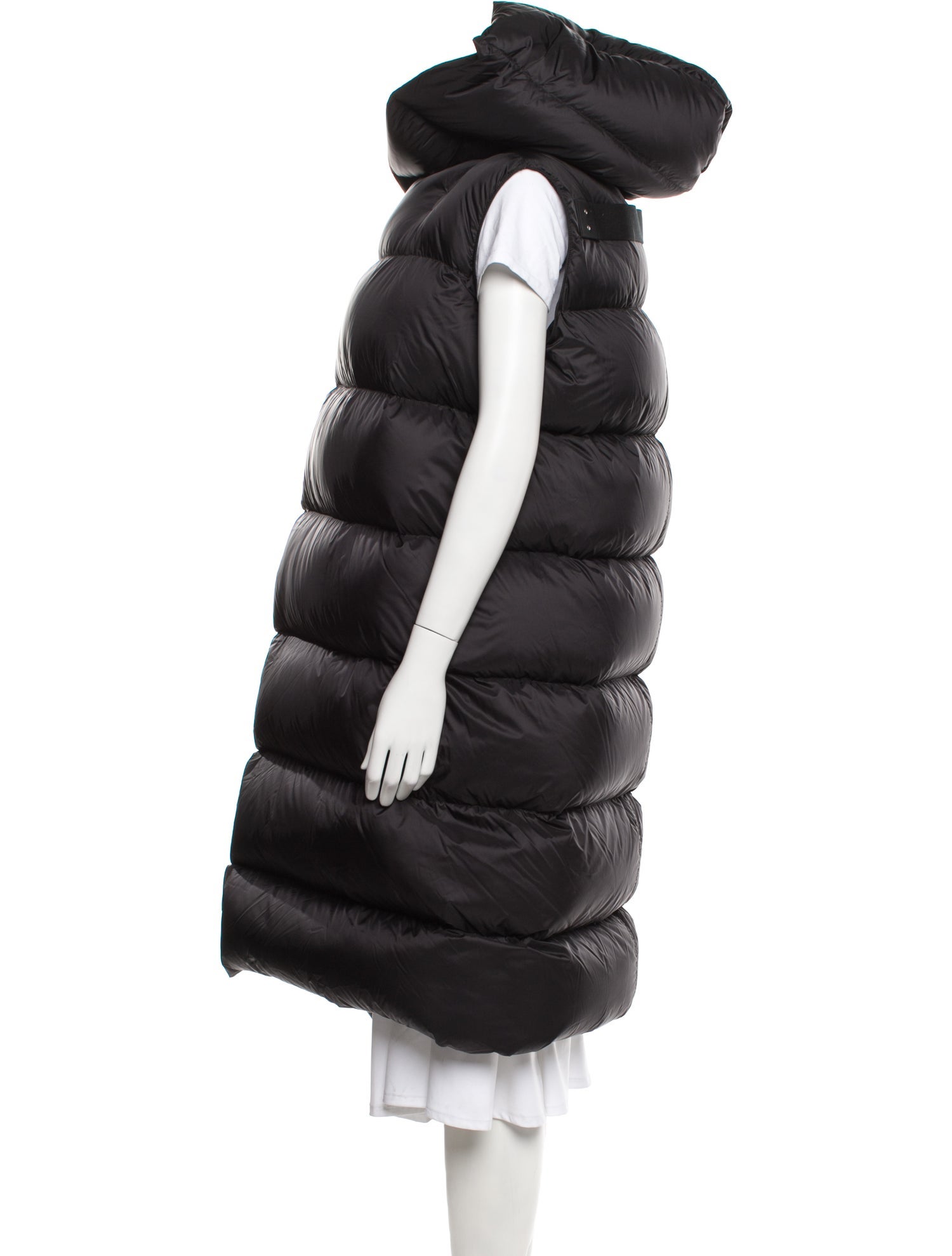 Rick Owens Nylon Down Coat