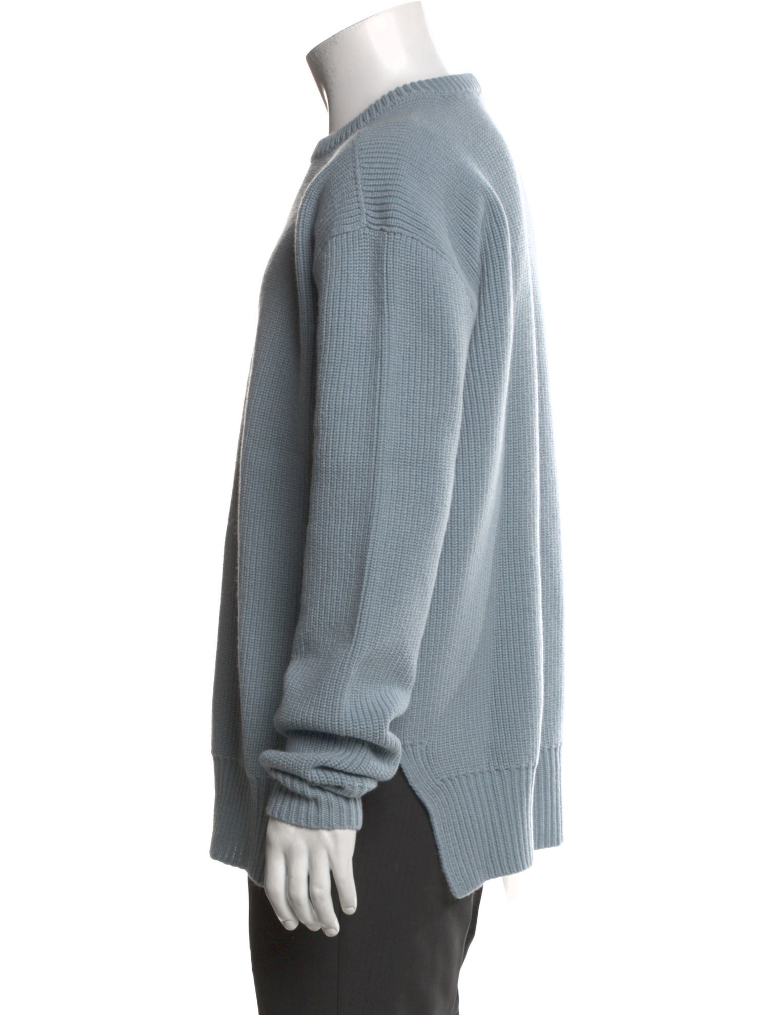 Rick Owens Virgin Wool Crew Neck Pullover