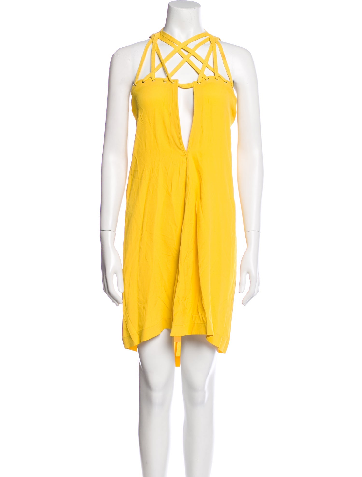 Rick Owens Halterneck Mini Dress