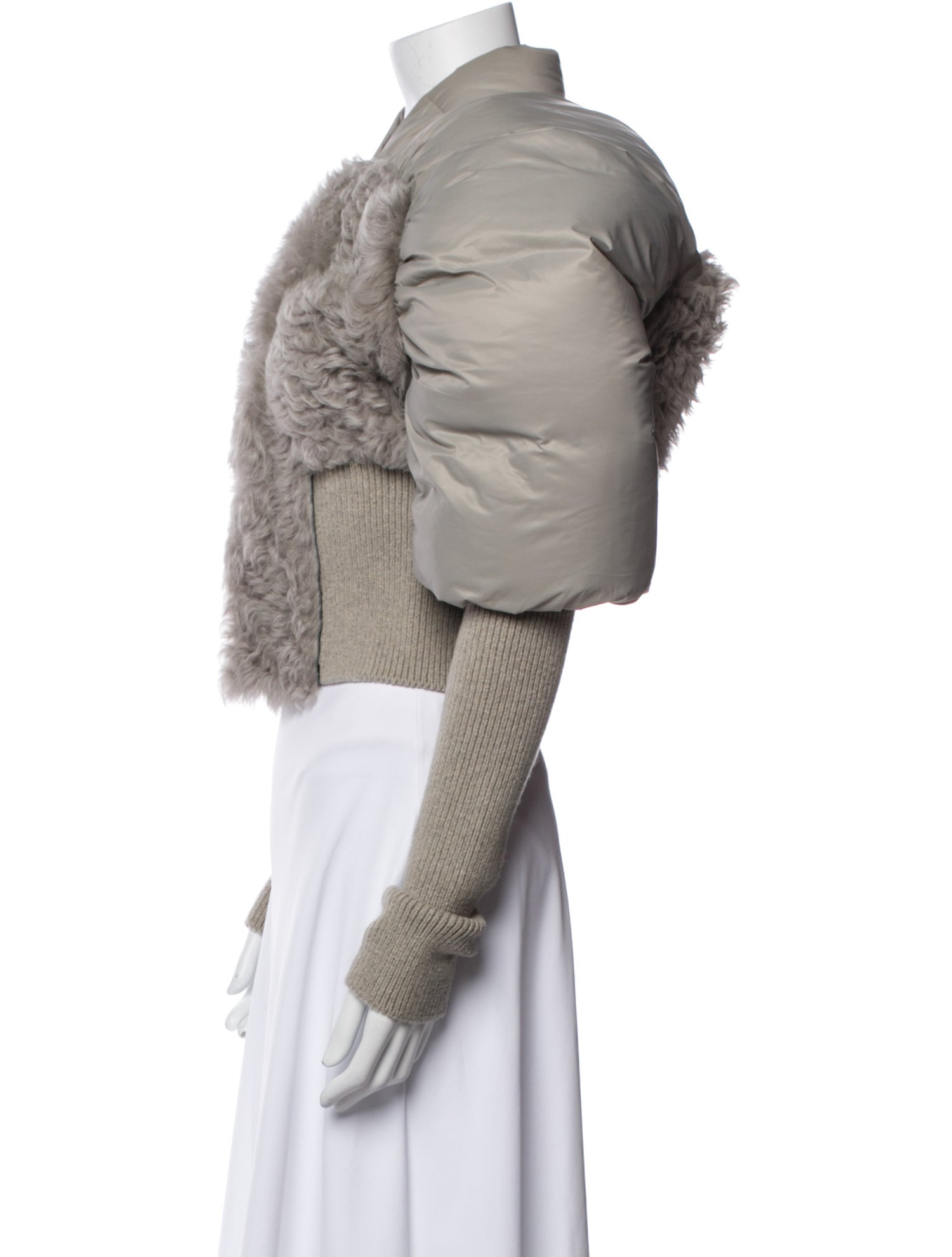 Rick Owens Shearling Fur Jacket