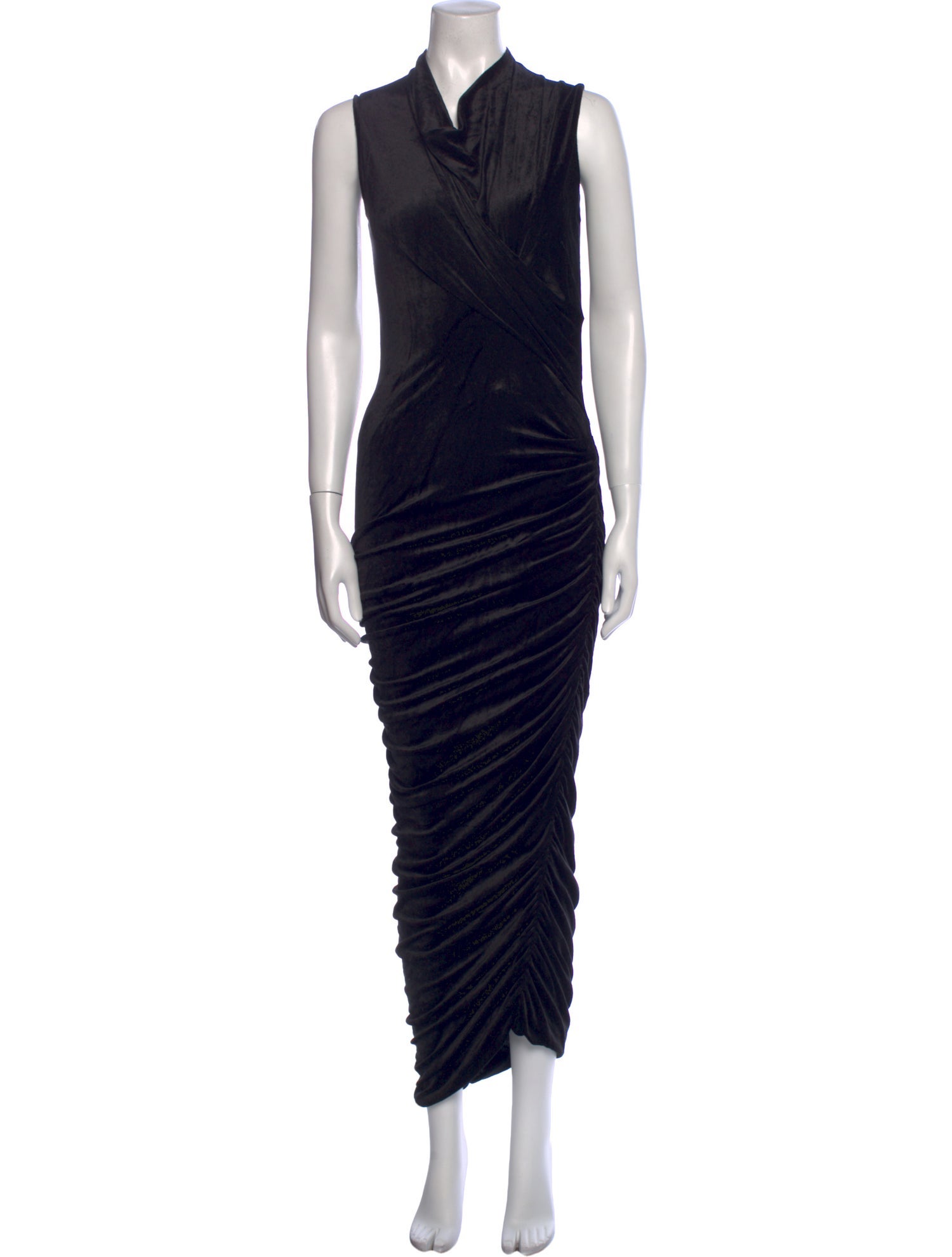 Rick Owens Lilies Cowl Neck Long Dress w/ Tags